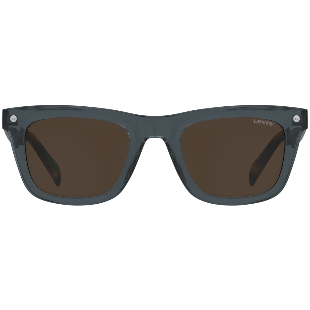Óculos de Sol Levis Lv 5075/S PJP - Azul Cristal 50 Marrom 3