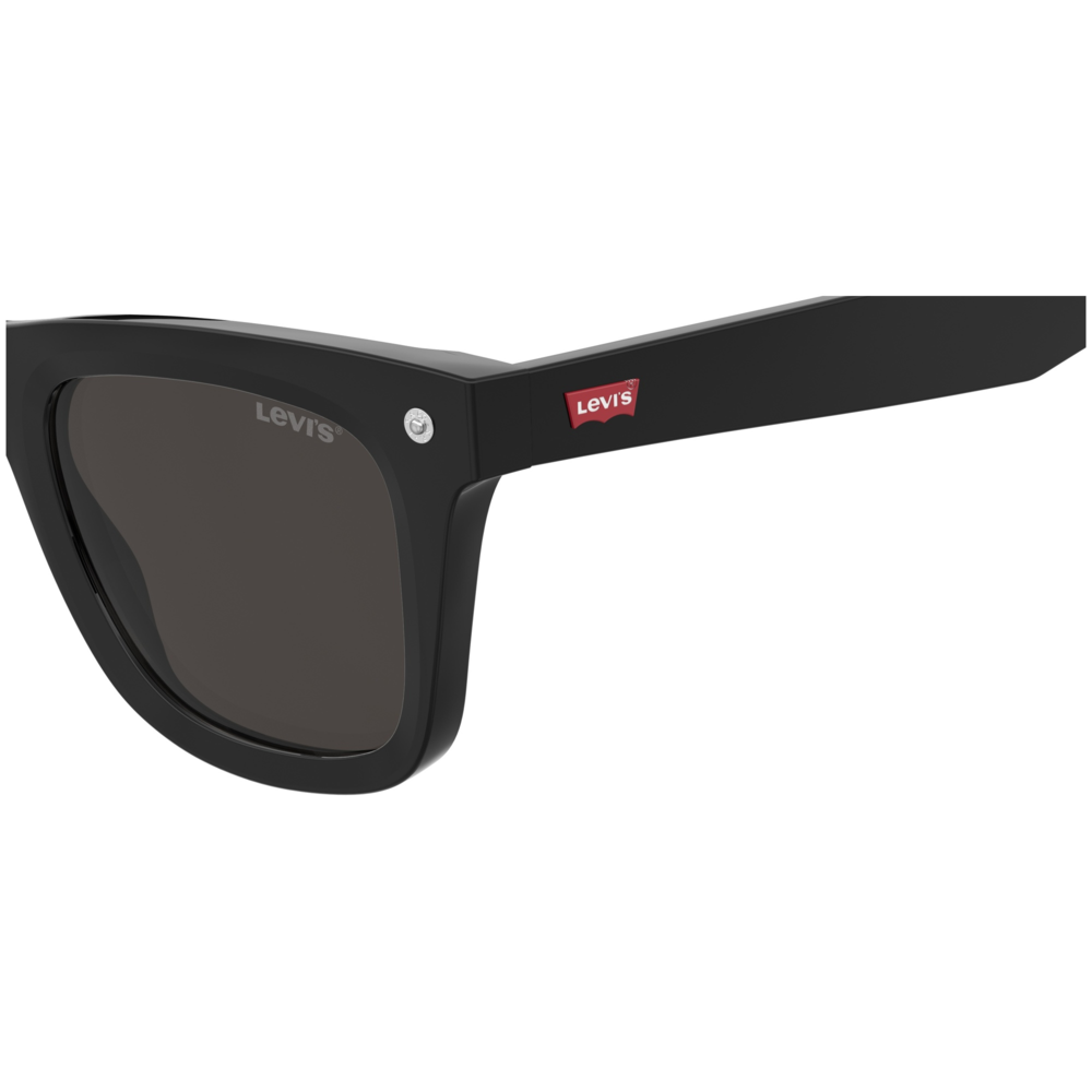Óculos de Sol Levis Lv 5075/S 807 - Preto 50 Preto 4