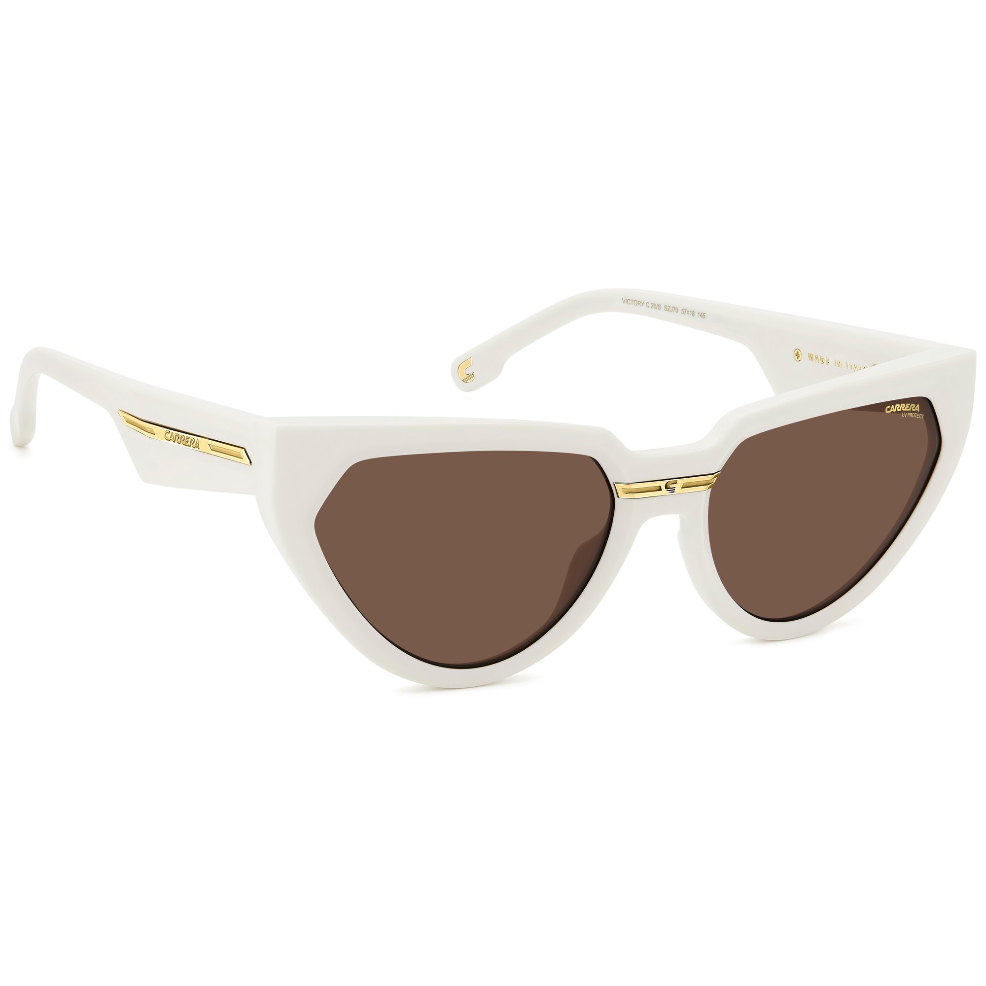 Óculos de Sol Carrera Victory C 20/S SZJ - Branco Ivory 57 Branco 2
