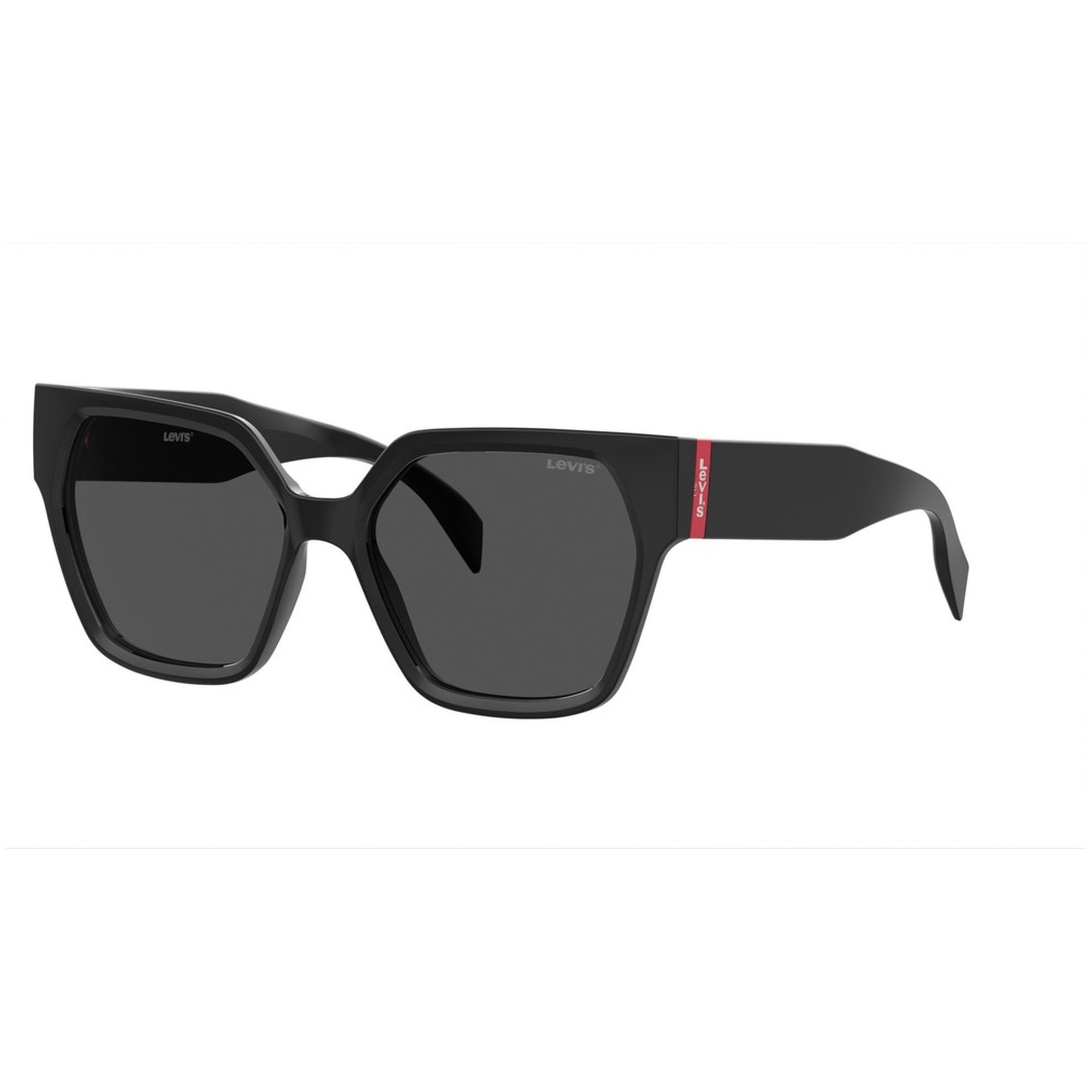 Óculos de Sol Levis Lv 1077/S 807 - Preto 57