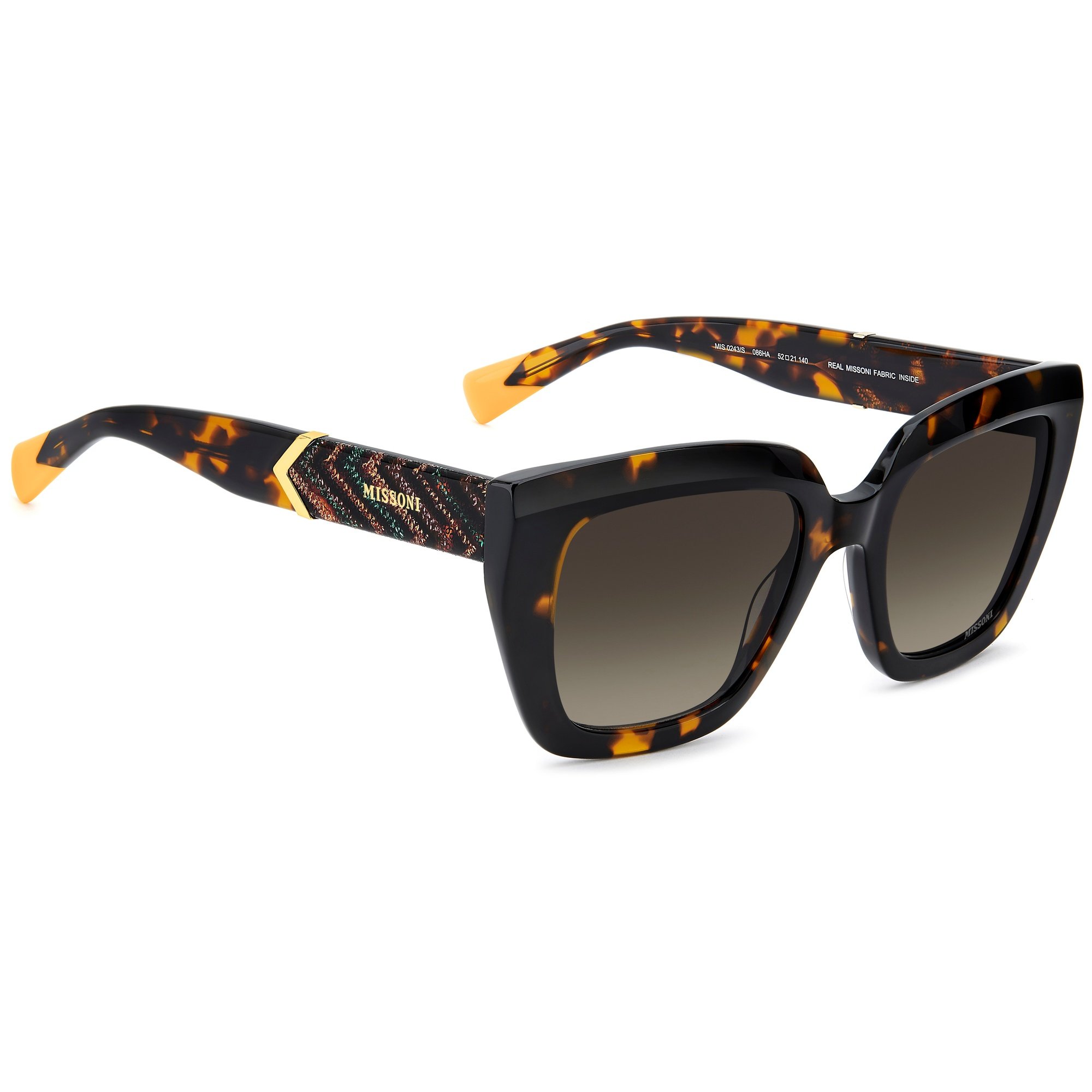 Óculos de Sol Missoni Mis 0243/S 086 - Marrom Havana 52 Marrom 2