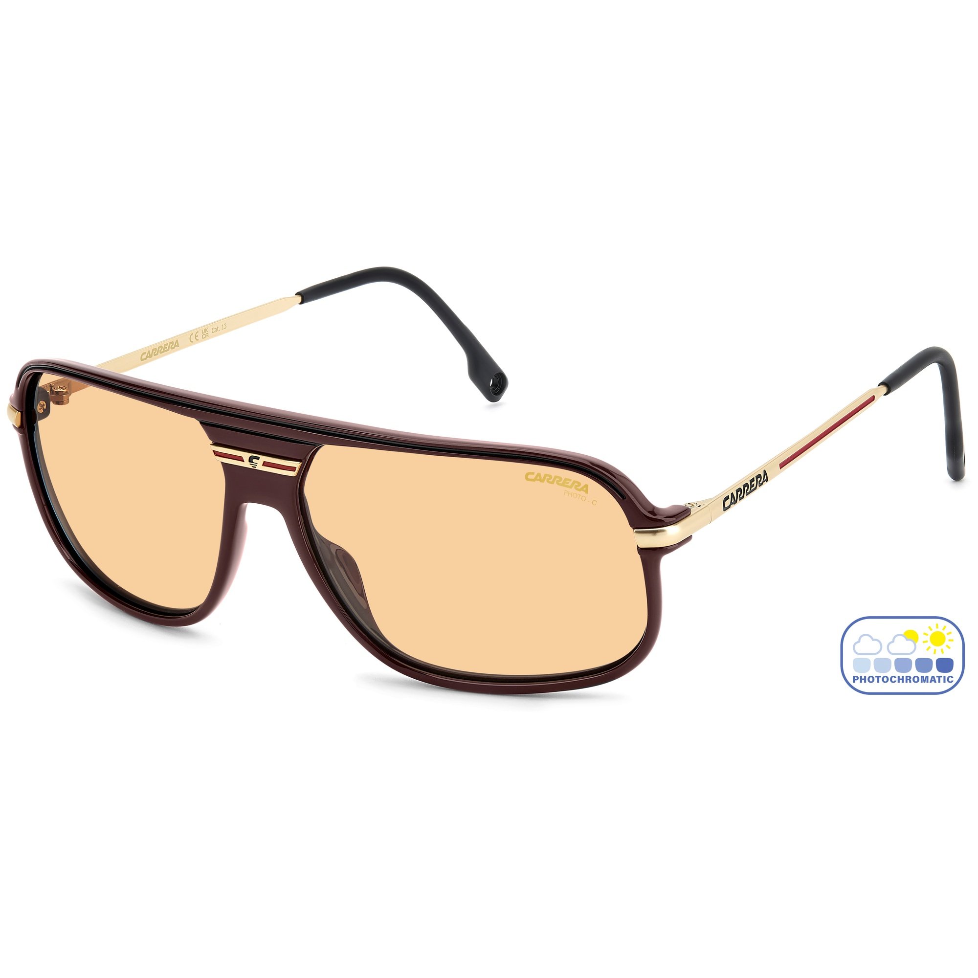 Óculos de Sol Carrera C Sport 10/S 6K3 - Vermelho Burgundy 62