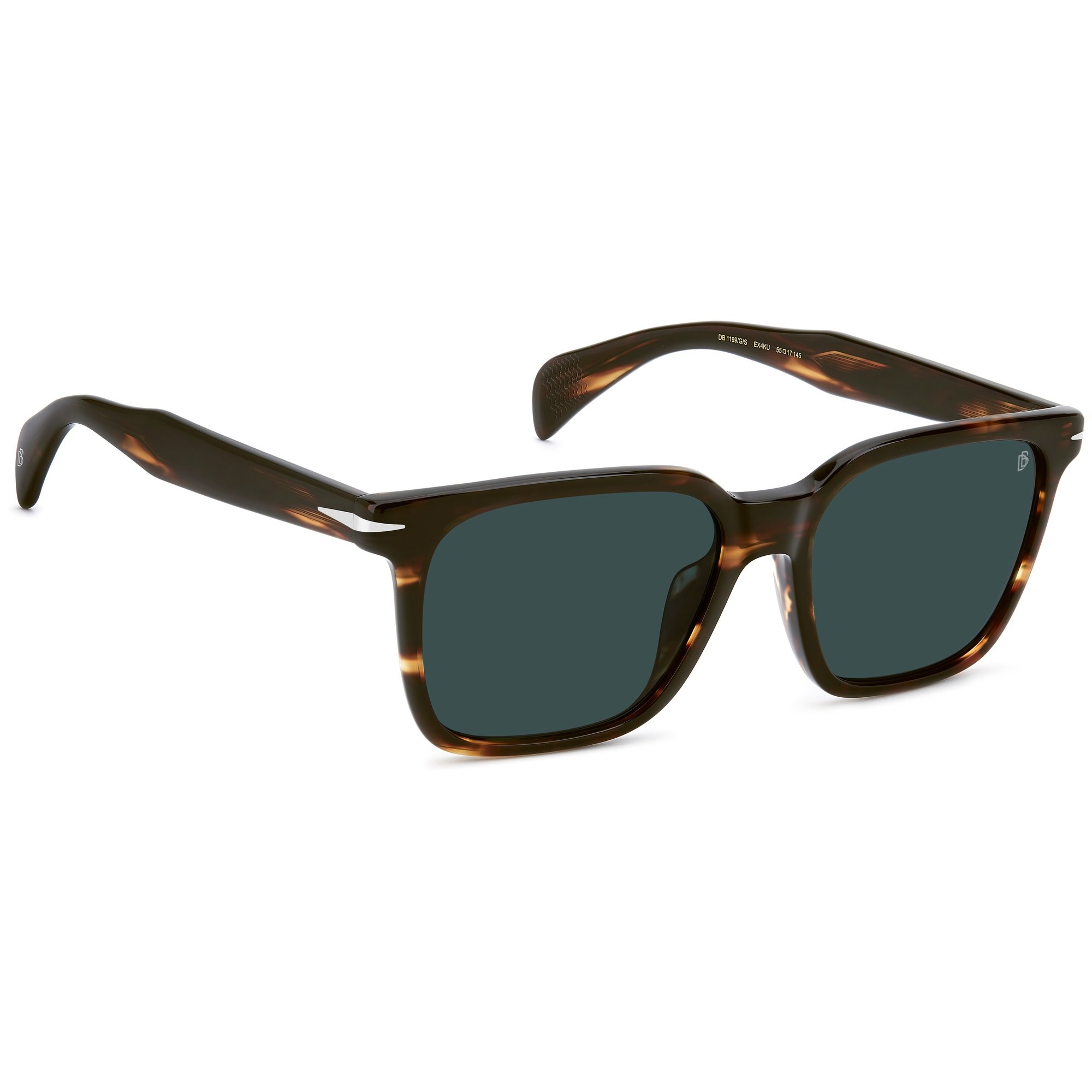 Óculos de Sol David Beckham Db 1199/G/S EX4 - Marrom Horn 55 Marrom 2