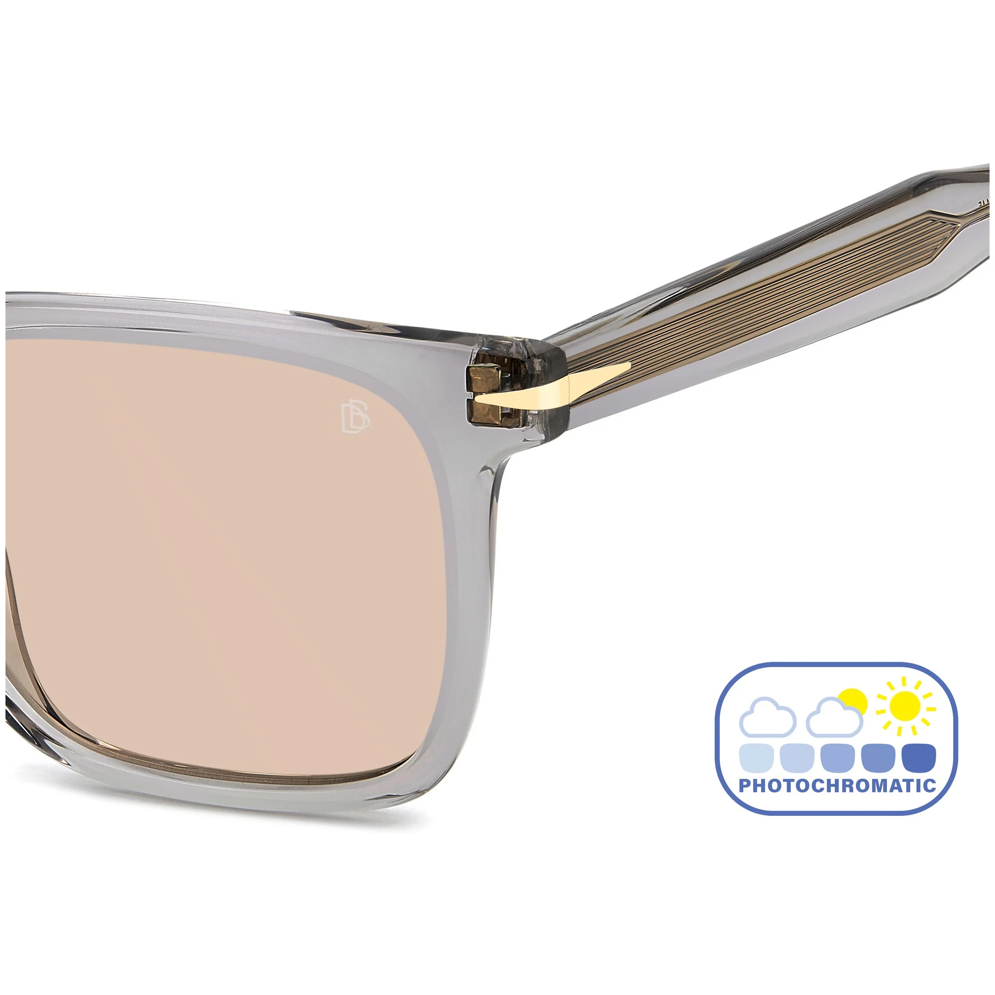 Óculos de Sol David Beckham Db 1199/G/S KB7 - Cinza 55 Cinza 4