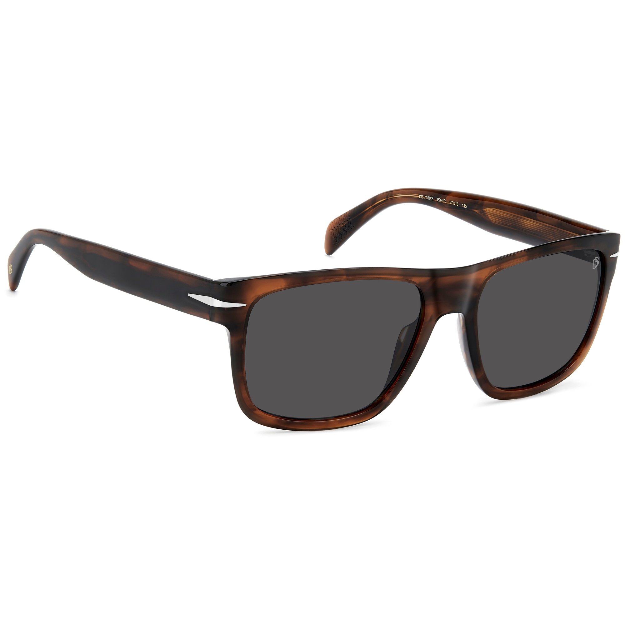 Óculos de Sol David Beckham Db 7150/S EX4 - Marrom Horn 57 Marrom 2