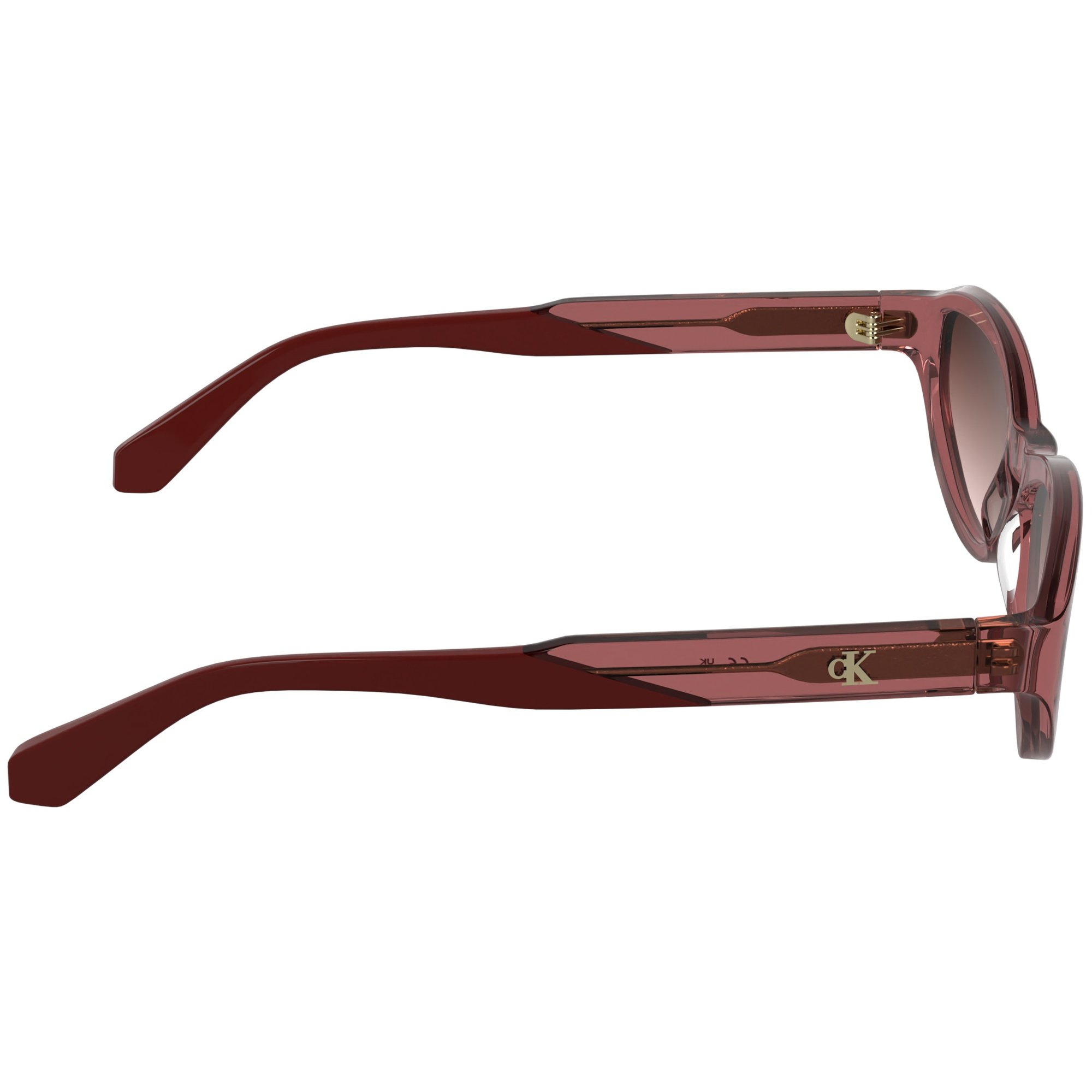 Óculos de Sol Calvin Klein Jeans CKJ25618S 600 - Vermelho Cristal 56 Vermelho 4