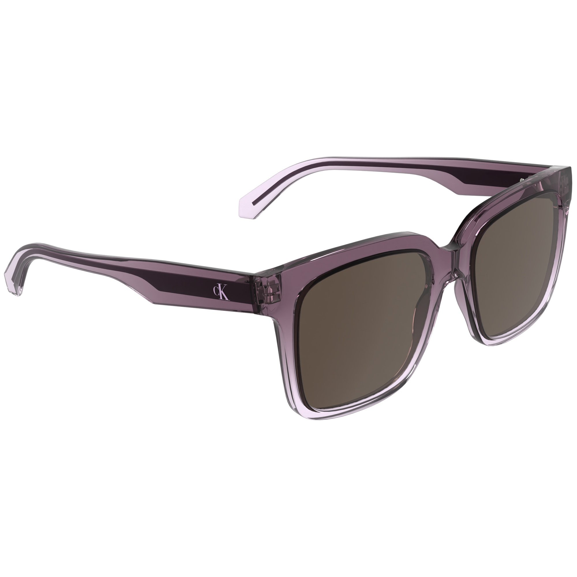 Óculos de Sol Calvin Klein Jeans CKJ25624S 665 - Roxo Cristal 53 Roxo 3