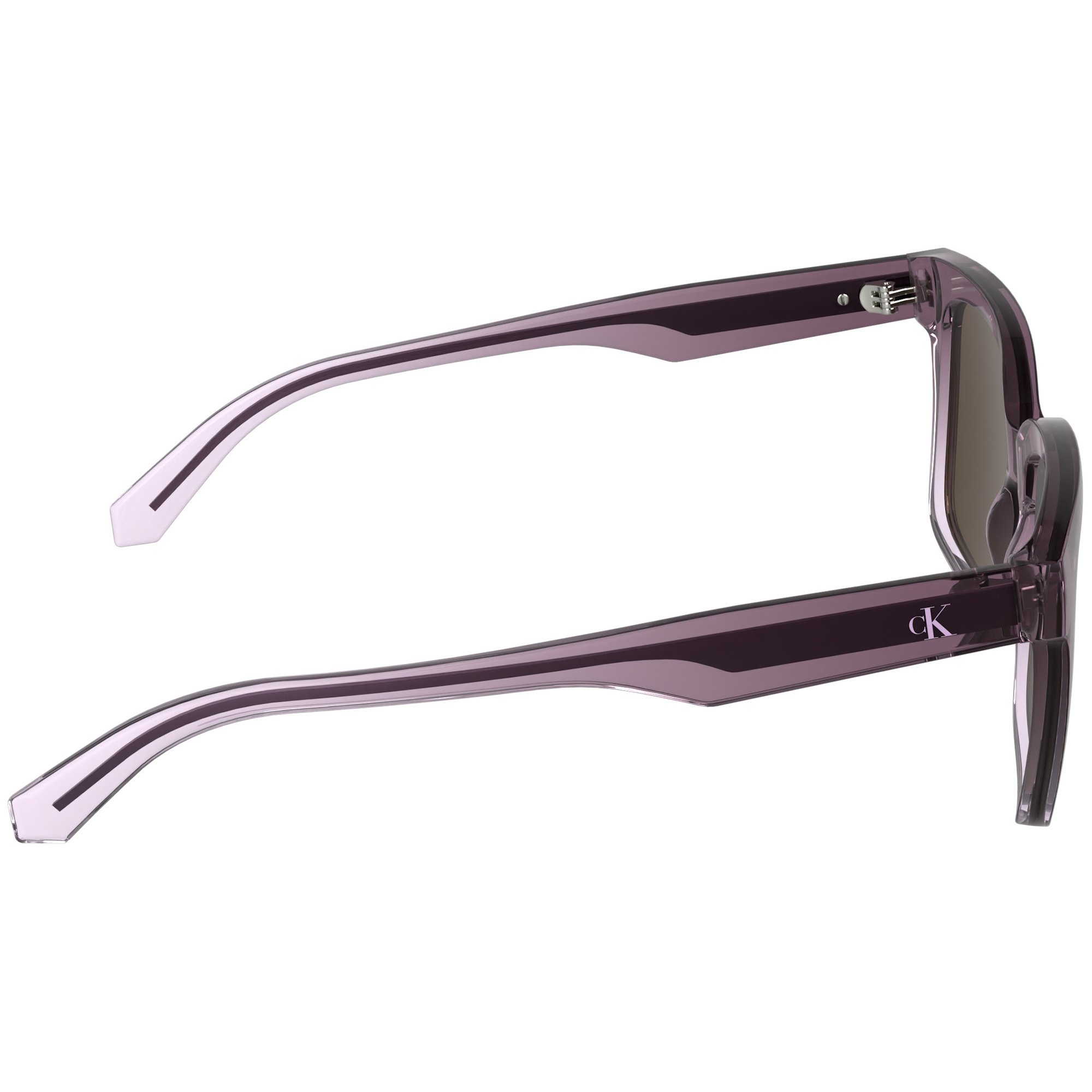 Óculos de Sol Calvin Klein Jeans CKJ25624S 665 - Roxo Cristal 53 Roxo 4