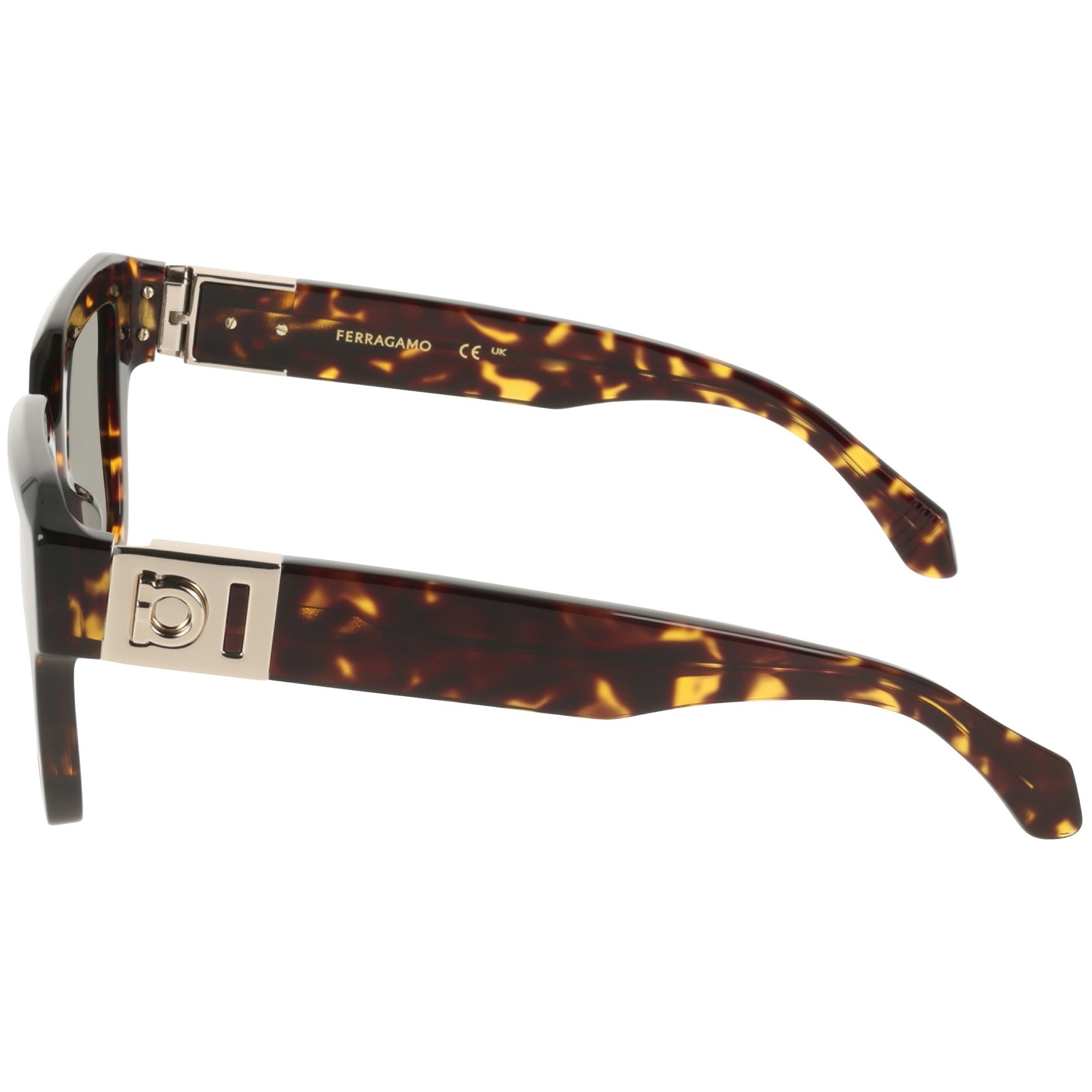 Óculos de Sol Ferragamo SF2084S 242 - Marrom Tortoise 53 Marrom 5