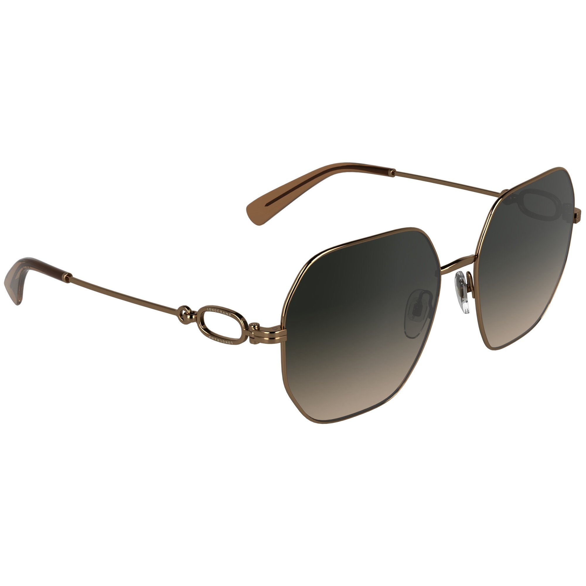 Óculos de Sol Longchamp LO187S 734 - Dourado Âmbar 58 Dourado 4