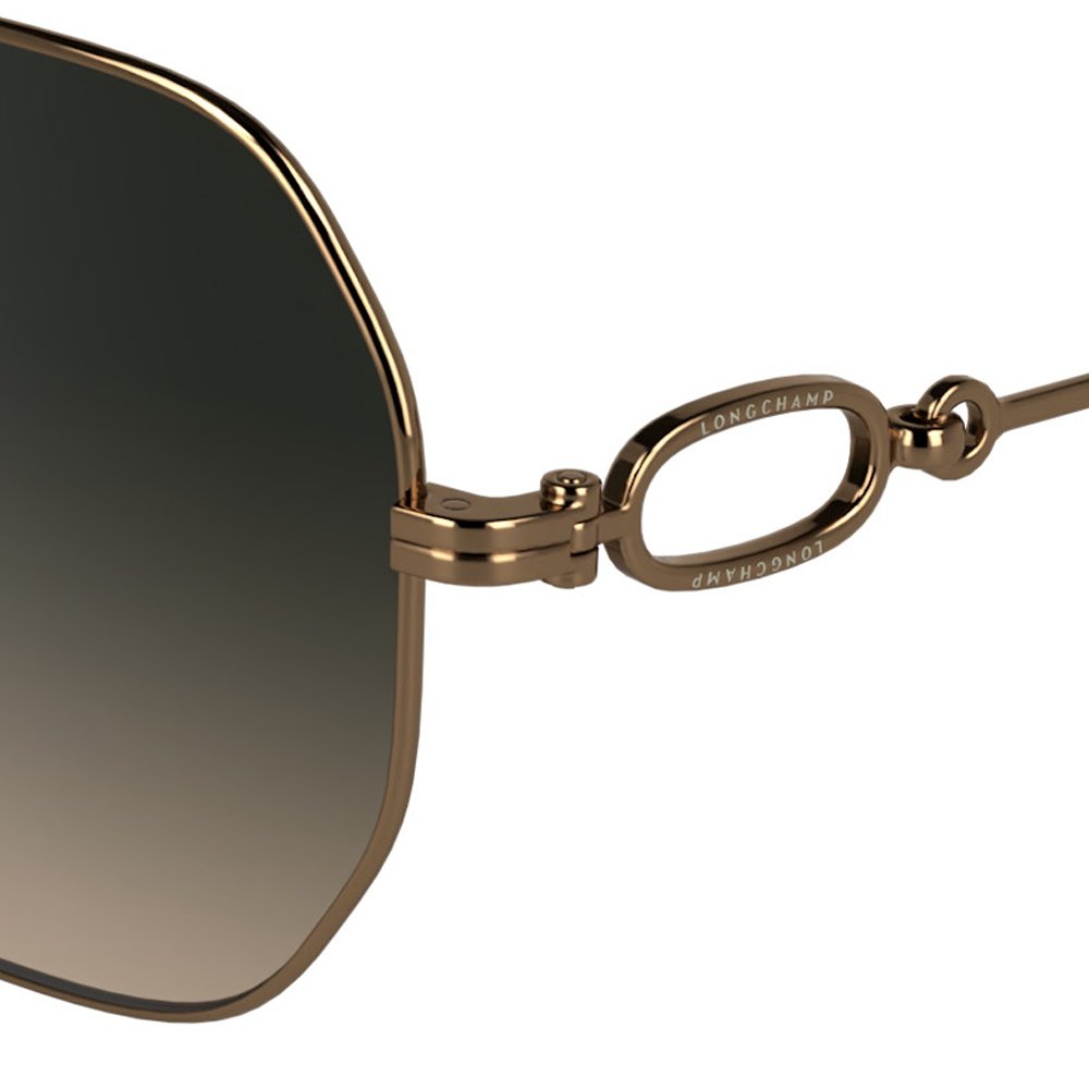 Óculos de Sol Longchamp LO187S 734 - Dourado Âmbar 58 Dourado 7