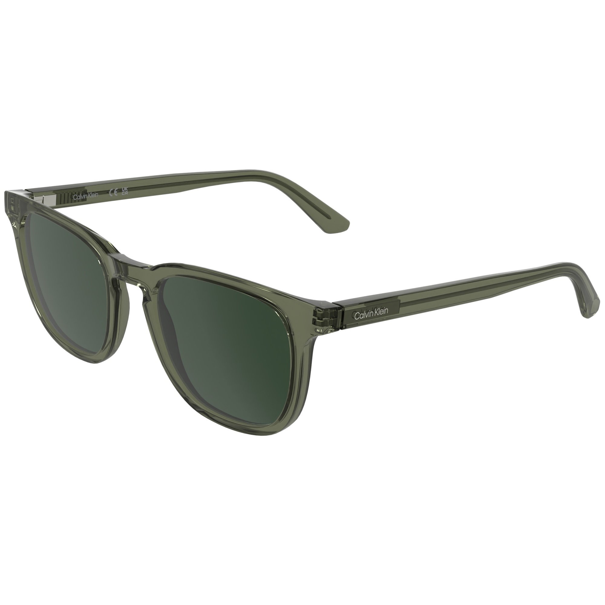 Óculos de Sol Calvin Klein CK25536S 330 - Verde Cristal 54