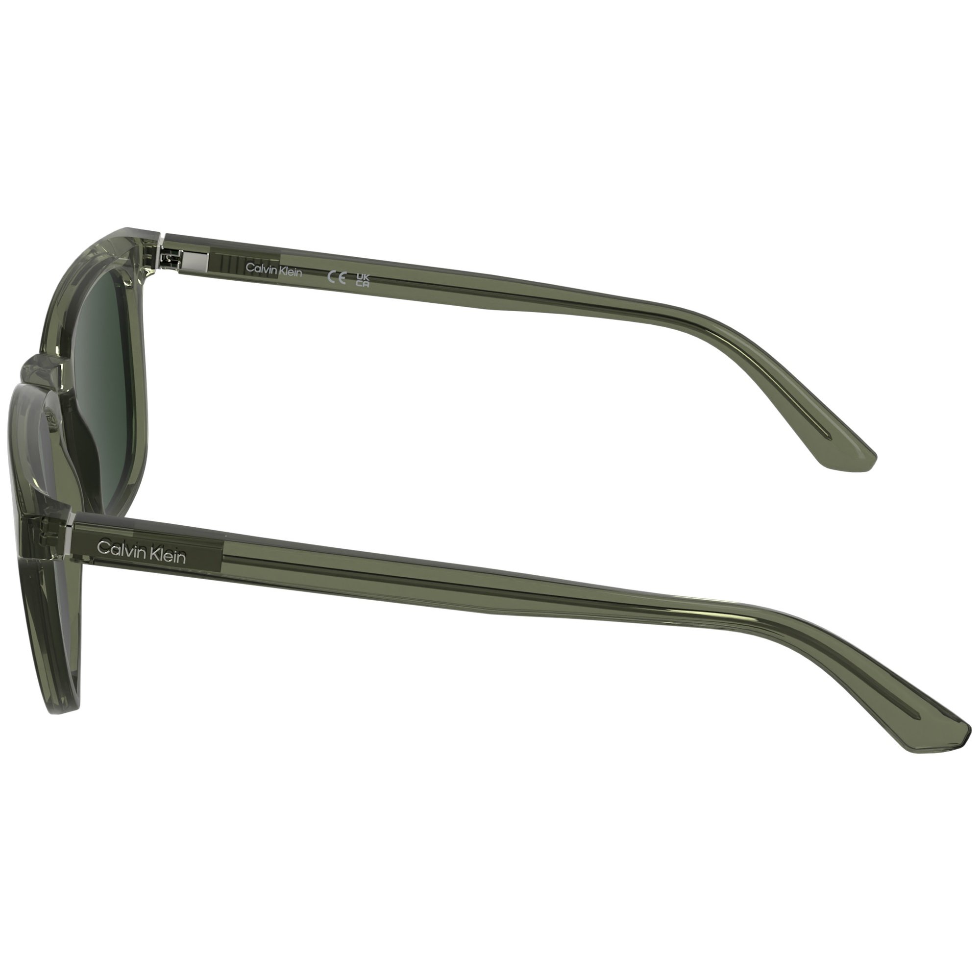 Óculos de Sol Calvin Klein CK25536S 330 - Verde Cristal 54 Verde 5