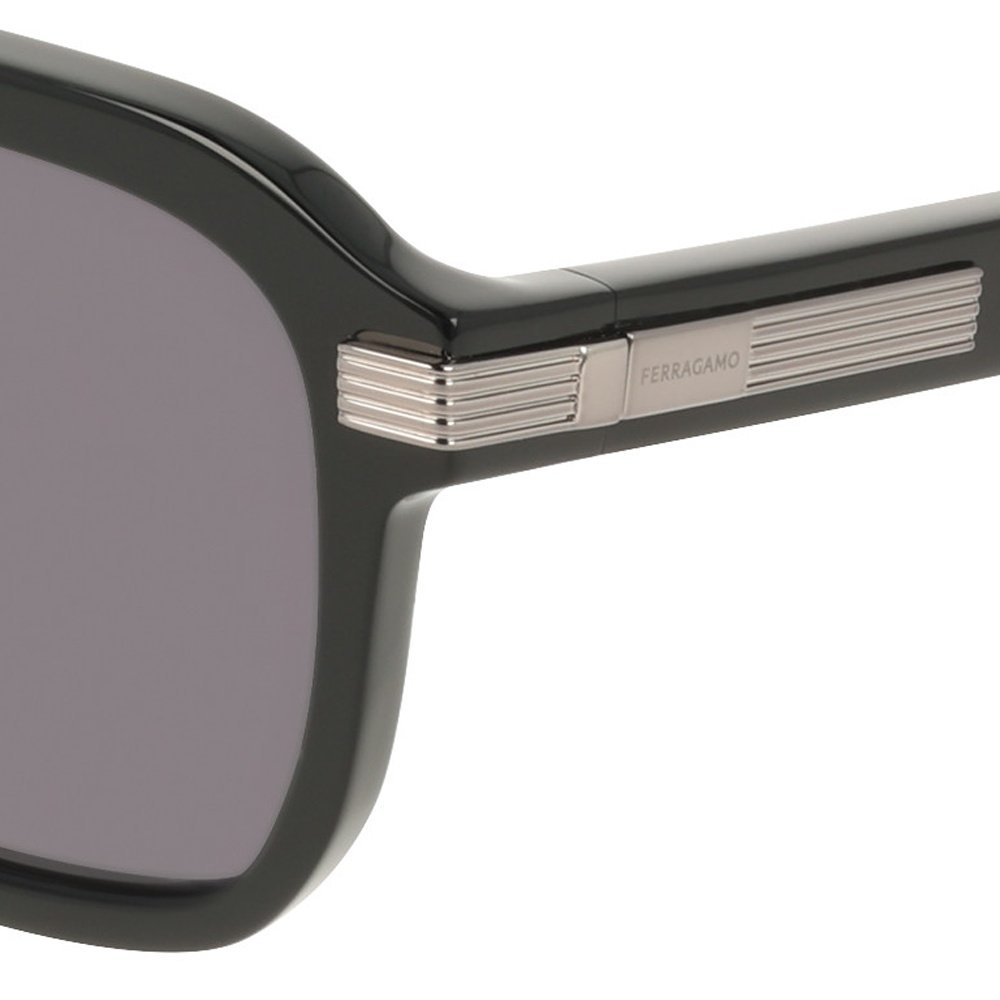 Óculos de Sol Ferragamo SF2087S 001 - Preto 57 Preto 6