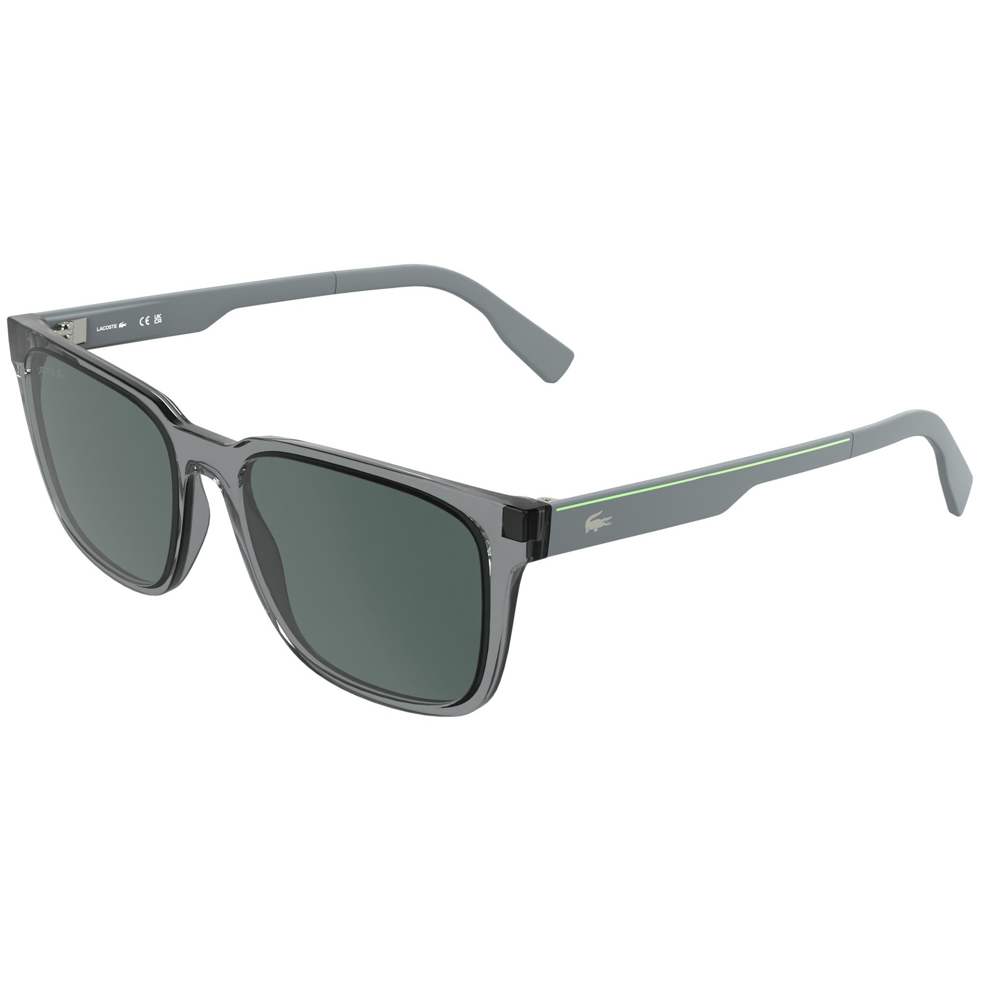 Óculos de Sol Lacoste L6077S 035 - Cinza Cristal 55