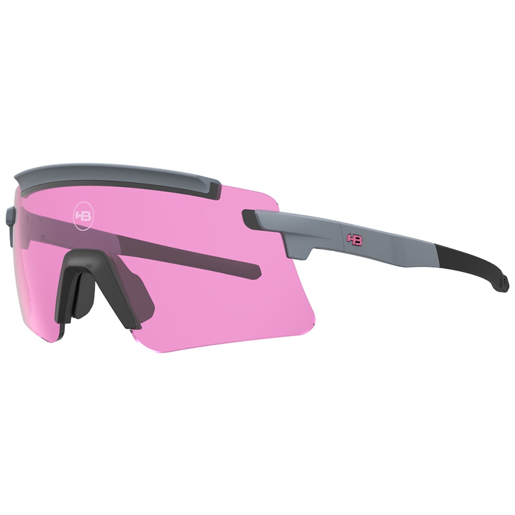 Óculos de Sol Esportivo Esportivo HB Apex - Cinza 136 Super Low Light