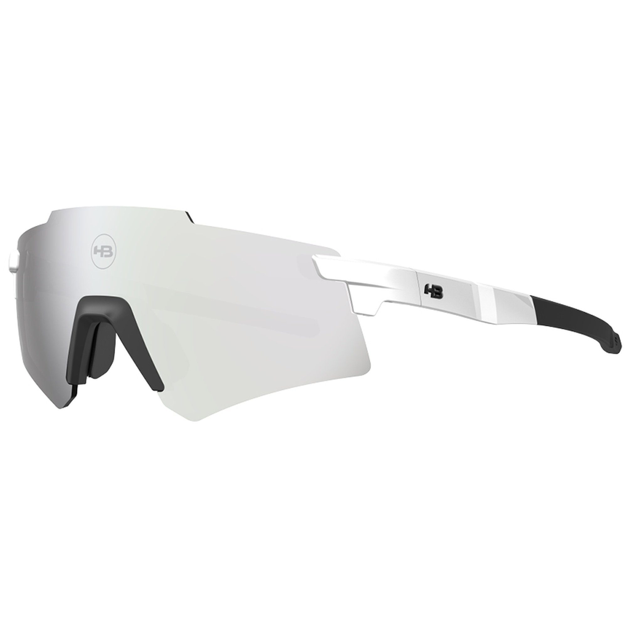 Óculos de Sol Esportivo HB Apex Light - Branco Pérola 135 Espelhado