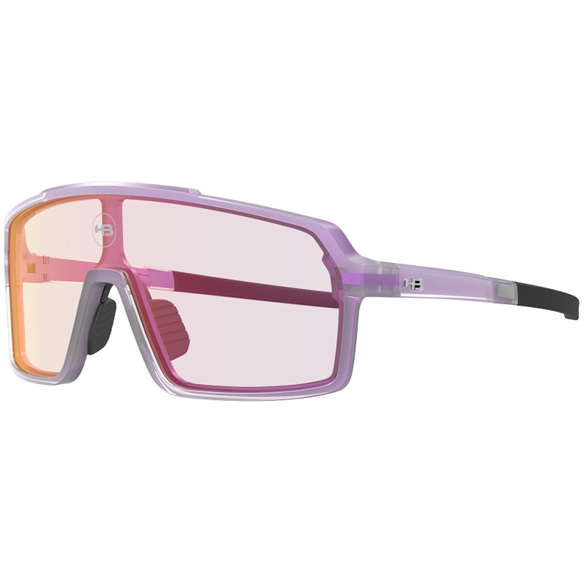 Óculos de Sol Esportivo HB Grinder - Violeta Pérola 131 Photochromic Roxo 5