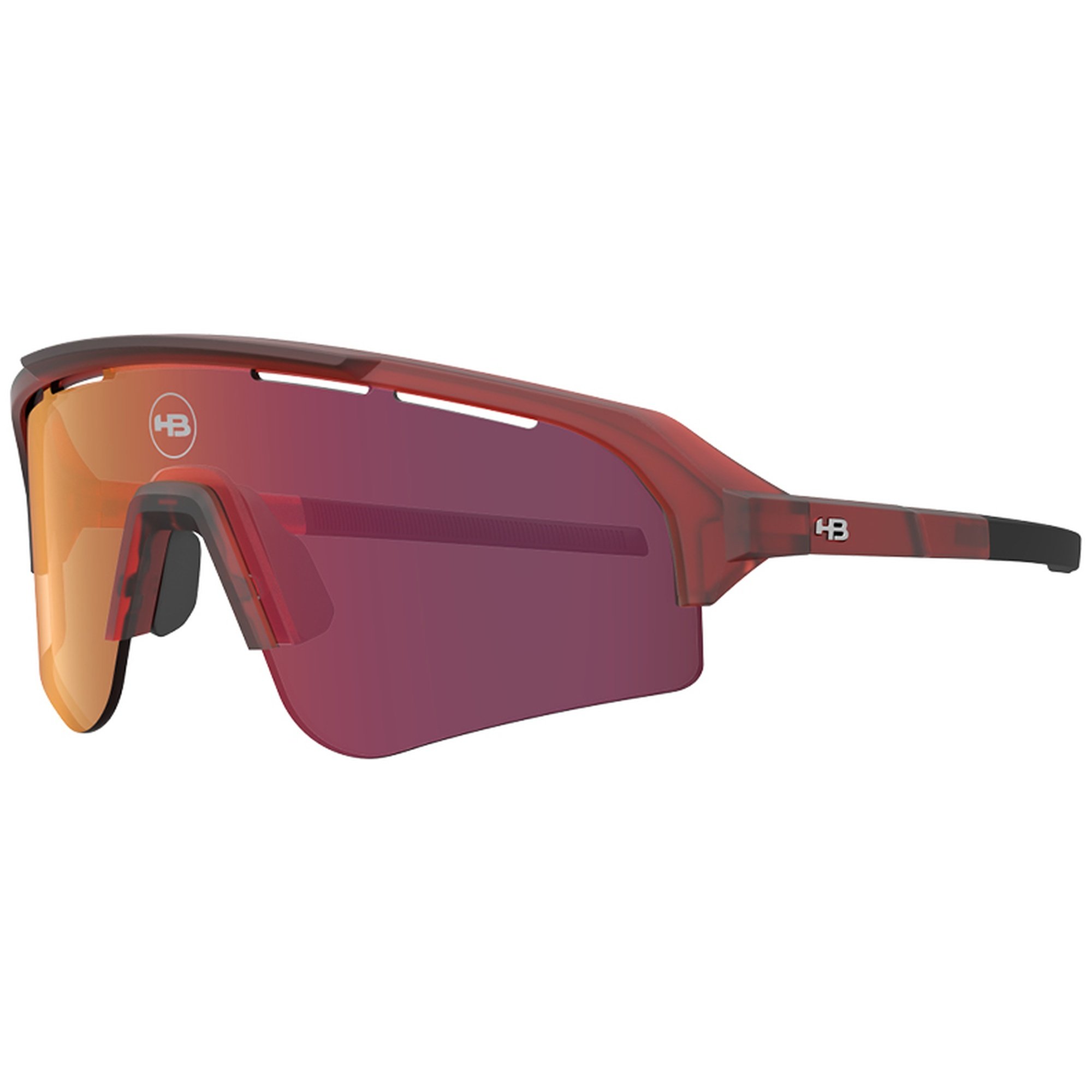 Óculos de Sol Esportivo HB Edge S - Vermelho Crystal 169 Photochromic
