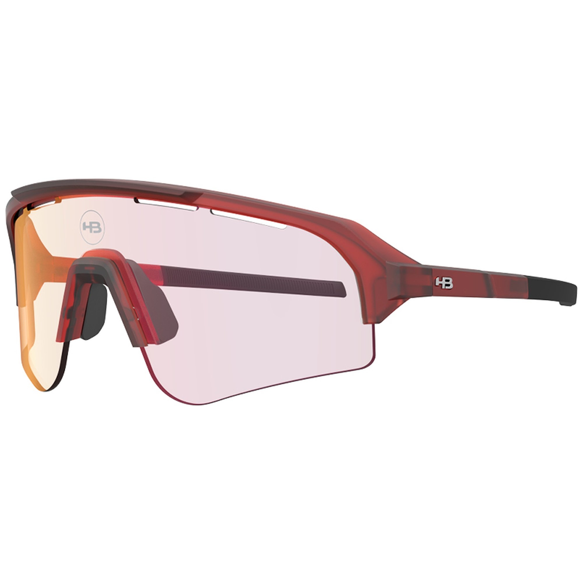 Óculos de Sol Esportivo HB Edge S - Vermelho Crystal 169 Photochromic Vermelho 5