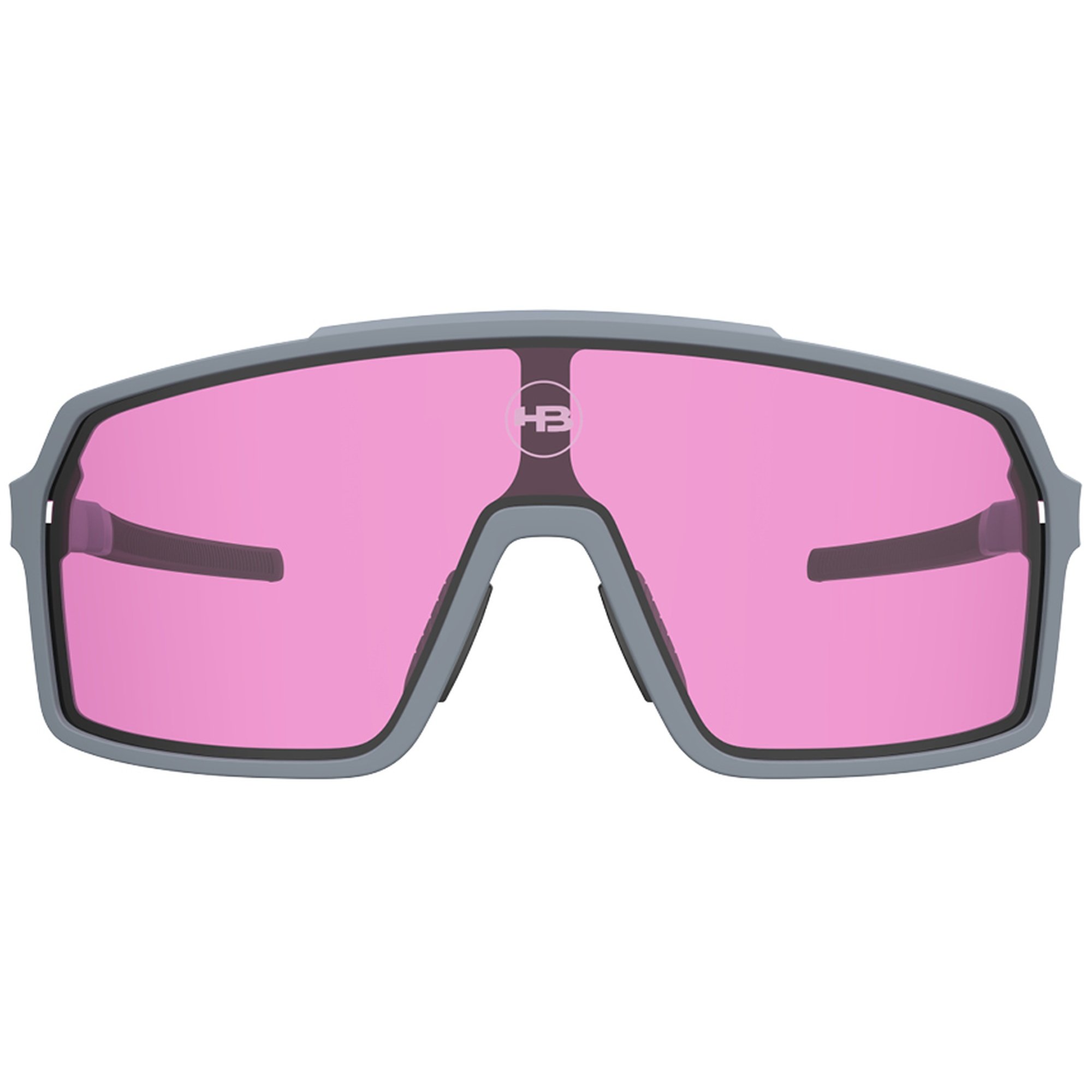 Óculos de Sol Esportivo HB Grinder - Cinza Fosco 131 Super Low Ligh Cinza 2