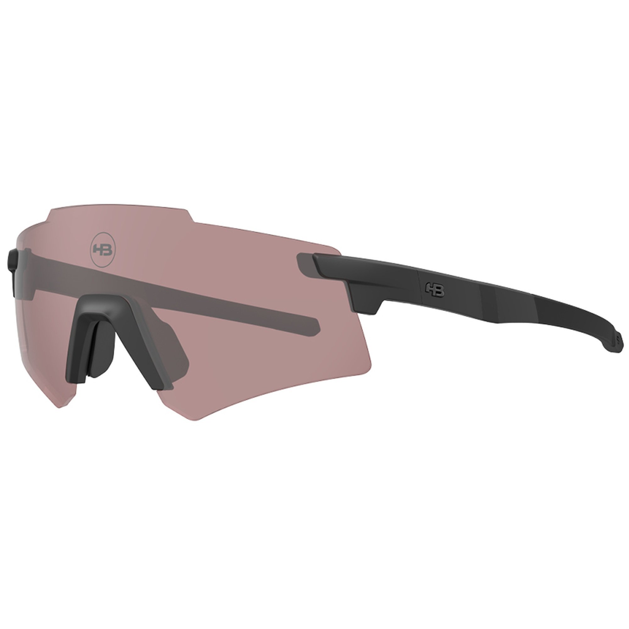 Óculos de Sol Esportivo HB Apex Light - Preto Fosco 135 Low Light