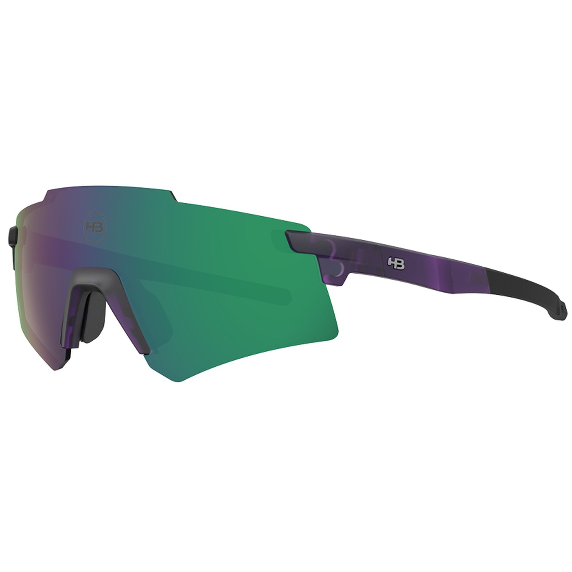 Óculos de Sol Esportivo HB Apex Light - Roxo Fosco 135 Espelhado