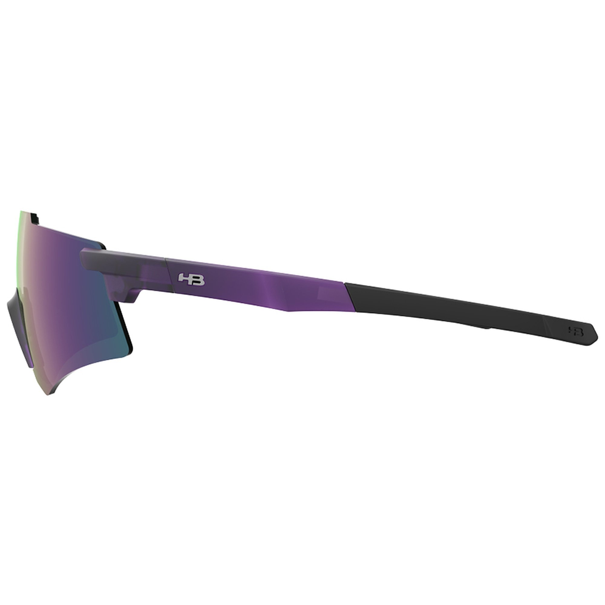 Óculos de Sol Esportivo HB Apex Light - Roxo Fosco 135 Espelhado Roxo 3