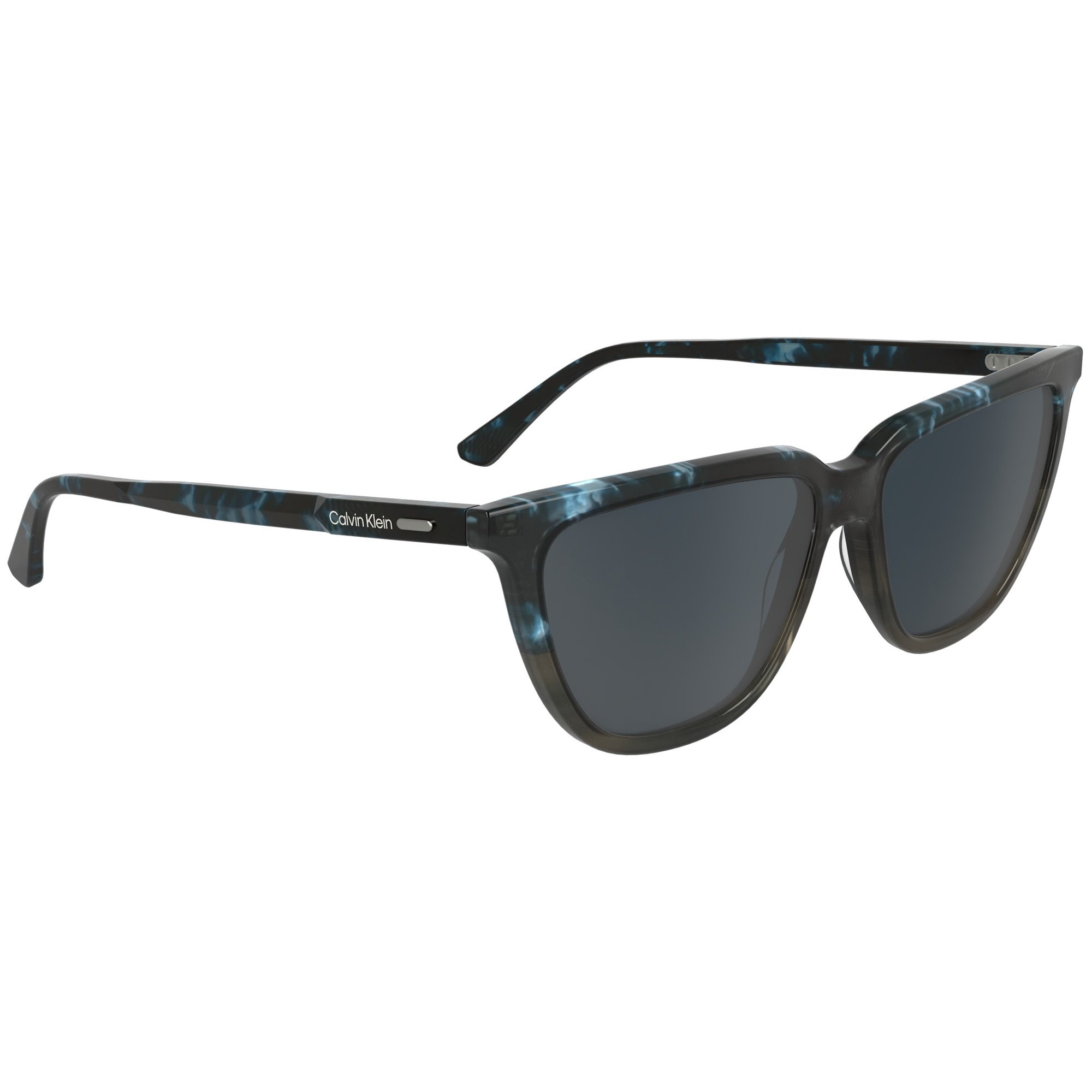 Óculos de Sol Calvin Klein CK24537S 461 - Azul Havana 55 Azul 7