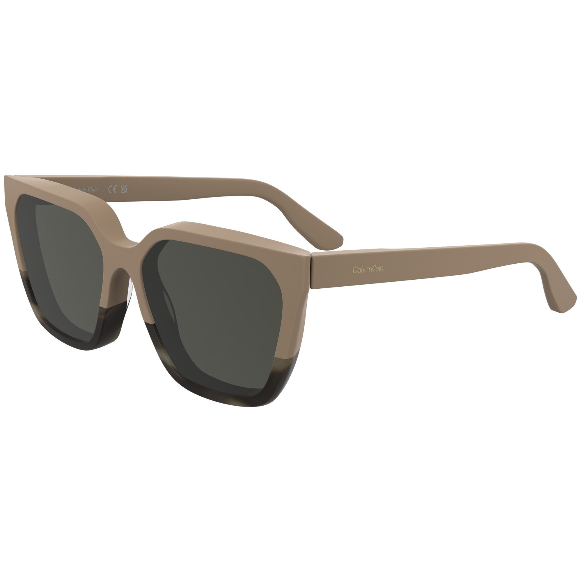 Óculos de Sol Calvin Klein CK25500S 602 - Marrom 57