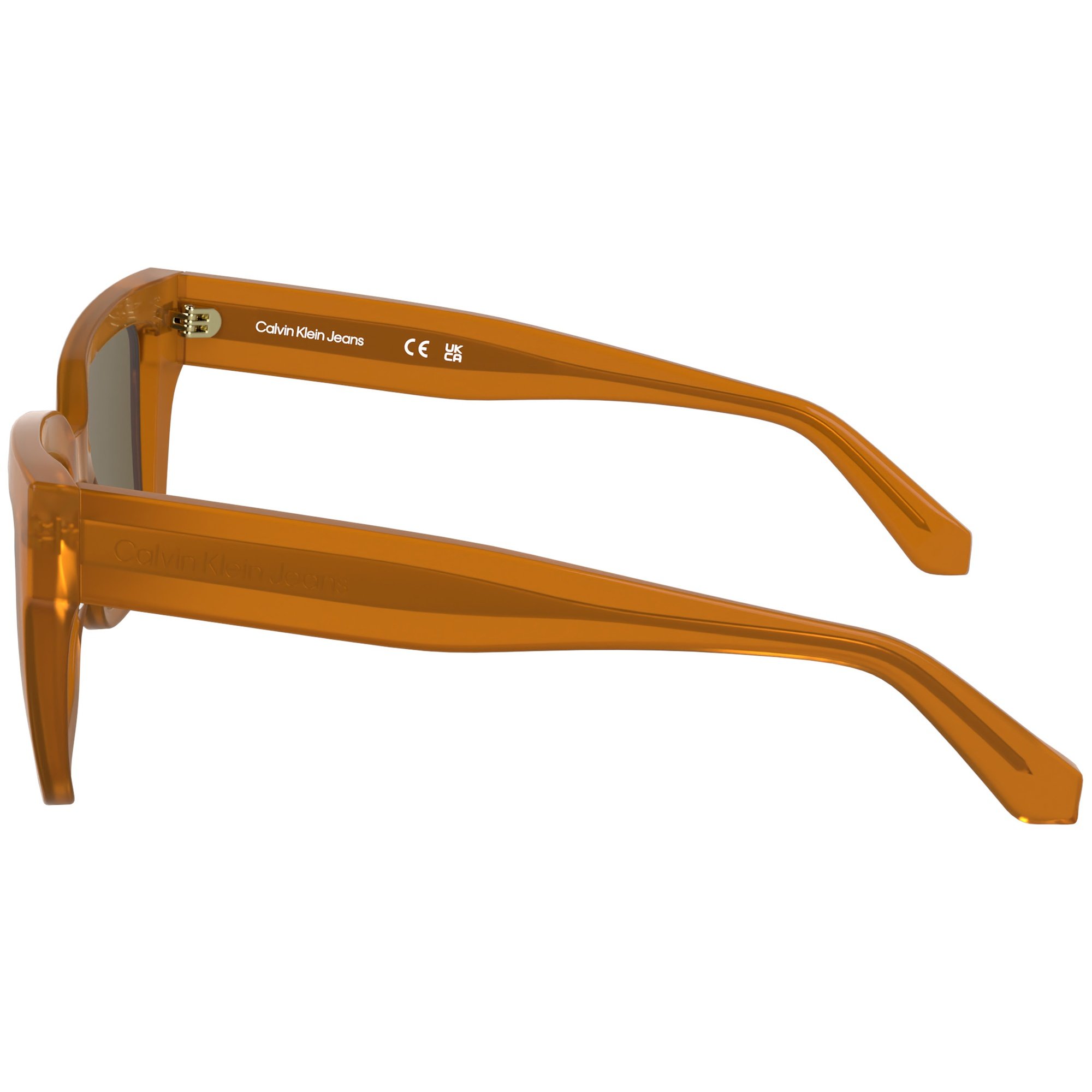 Óculos de Sol Calvin Klein Jeans CKJ24606S 201 - Marrom 54 - Muda de Cor Marrom 3