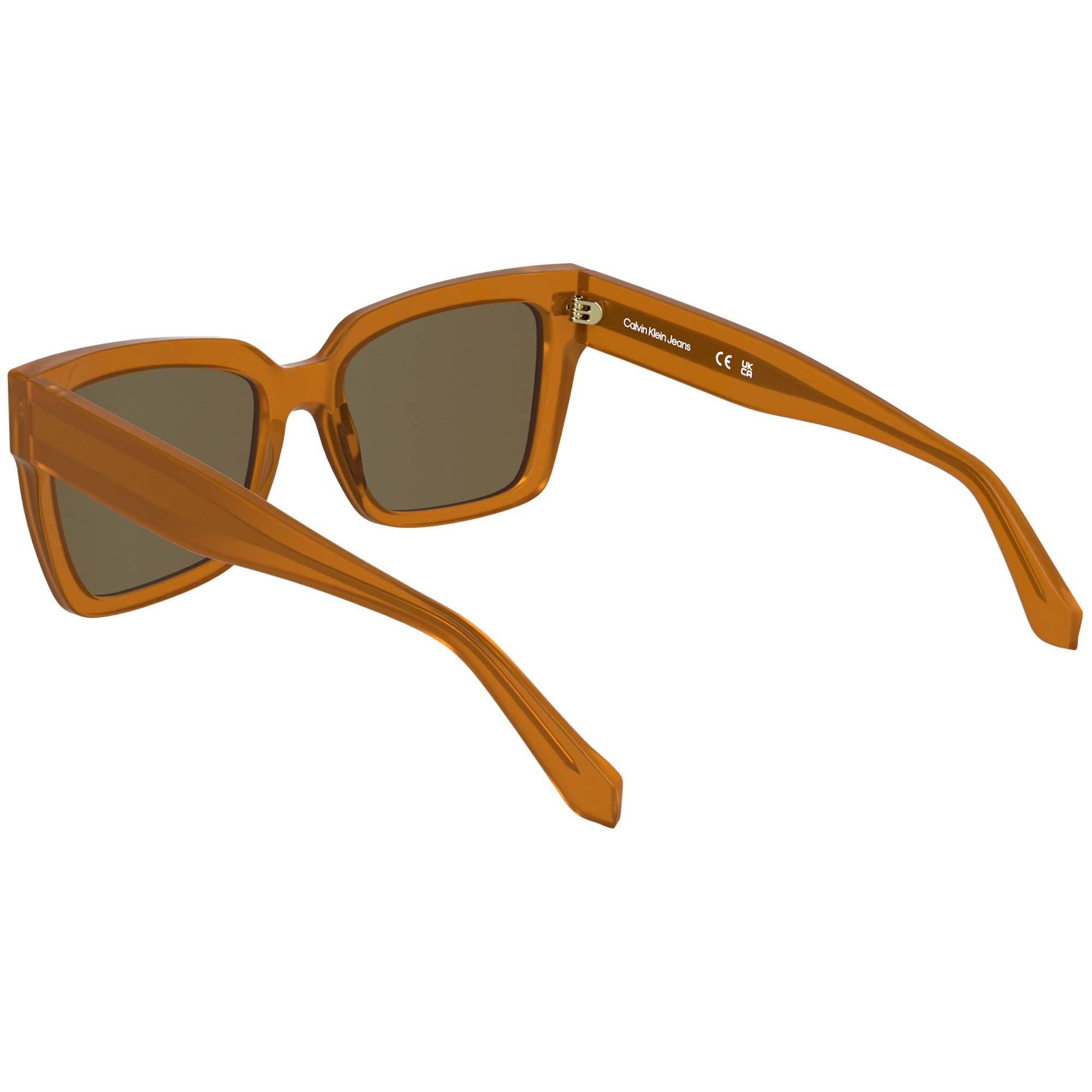 Óculos de Sol Calvin Klein Jeans CKJ24606S 201 - Marrom 54 - Muda de Cor Marrom 4