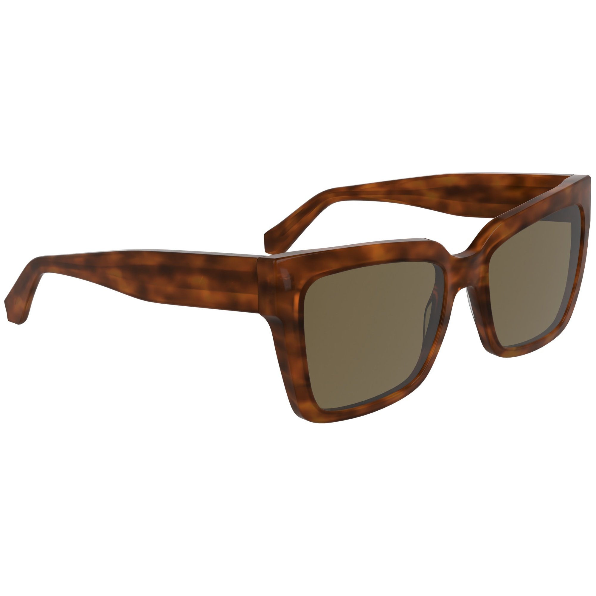 Óculos de Sol Calvin Klein Jeans CKJ24606S 201 - Marrom 54 - Muda de Cor Marrom 8