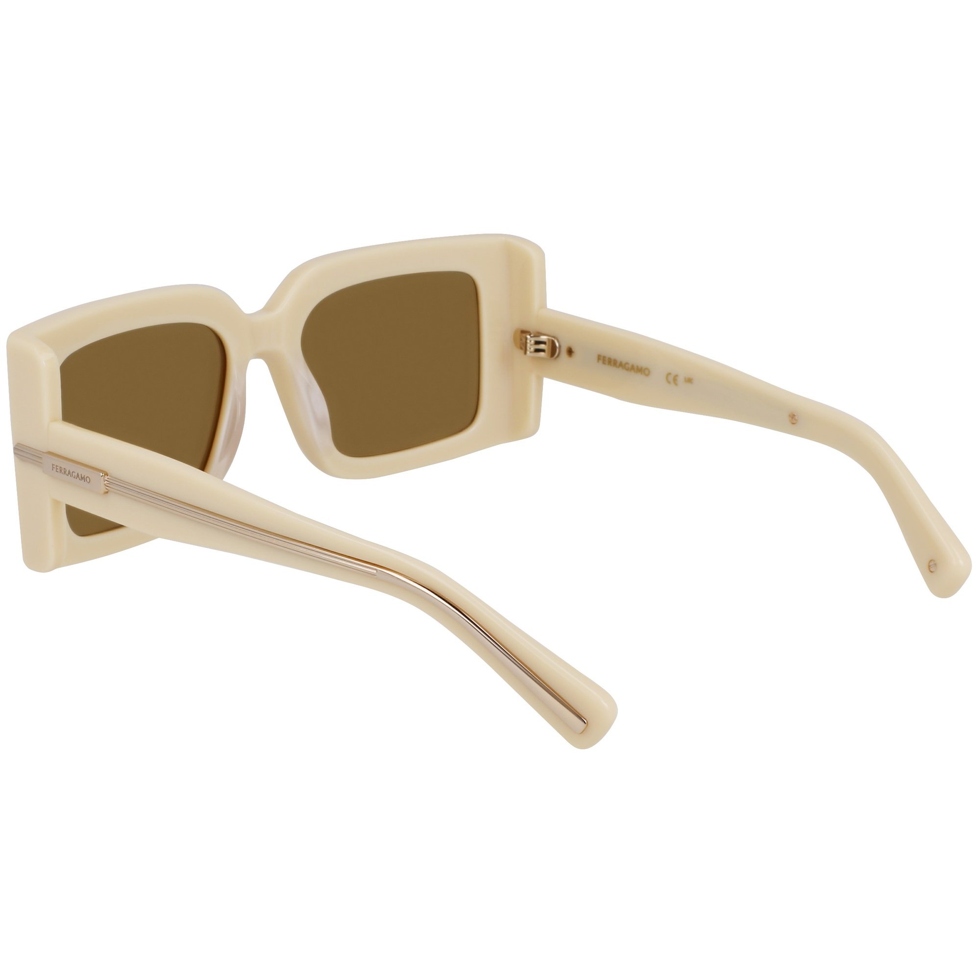 Óculos de Sol Ferragamo SF2032S 255 - Bege 55 Bege 4