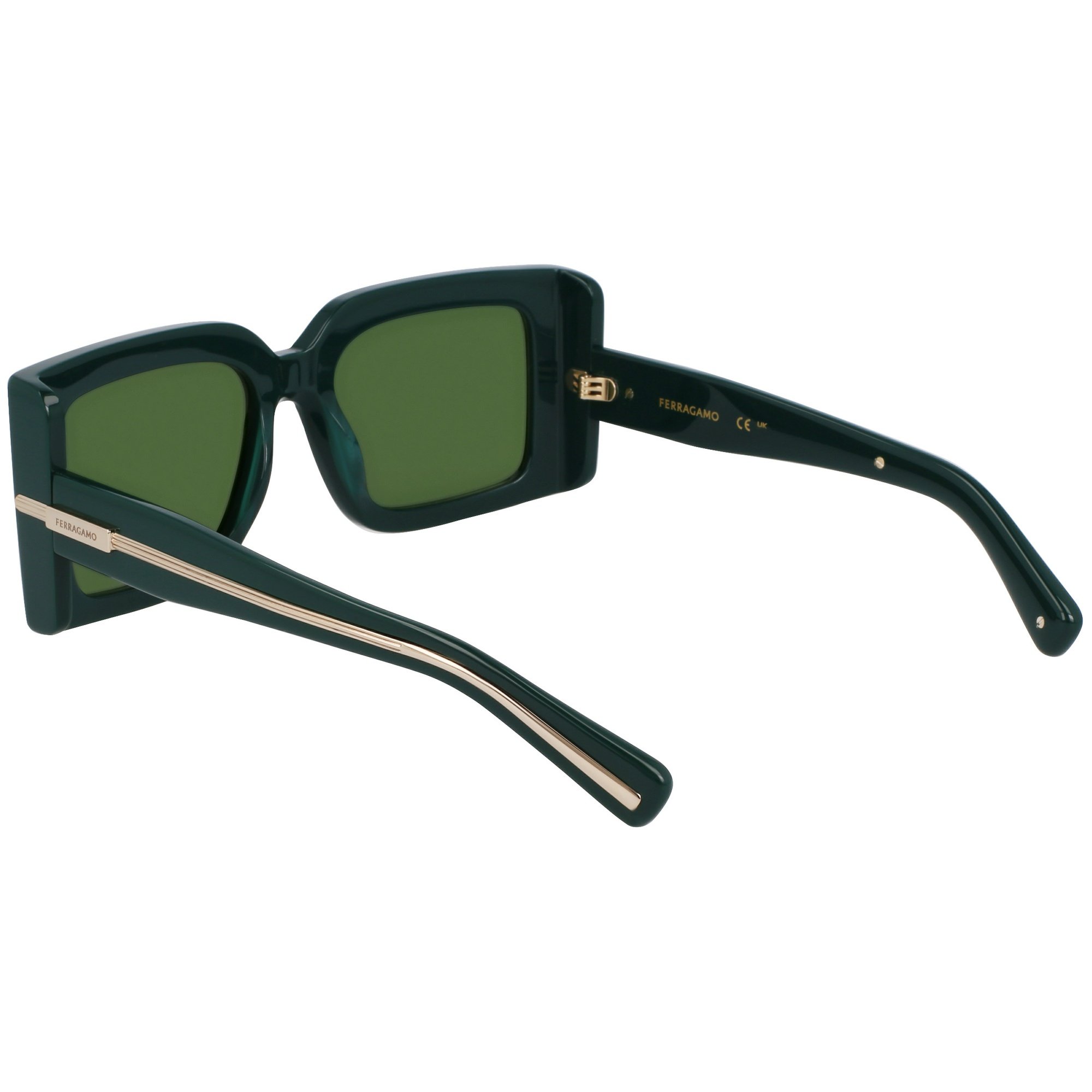 Óculos de Sol Ferragamo SF2032S 302 - Verde 55 Verde 2