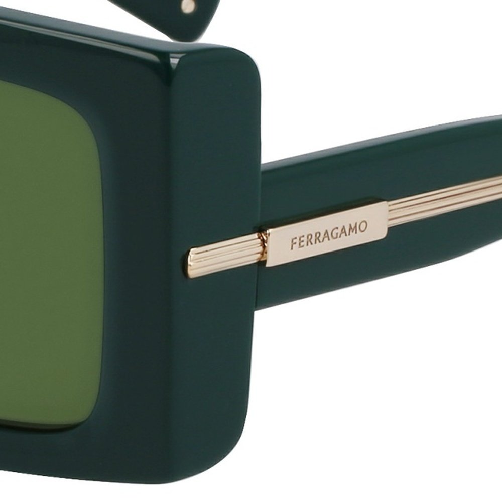 Óculos de Sol Ferragamo SF2032S 302 - Verde 55 Verde 6
