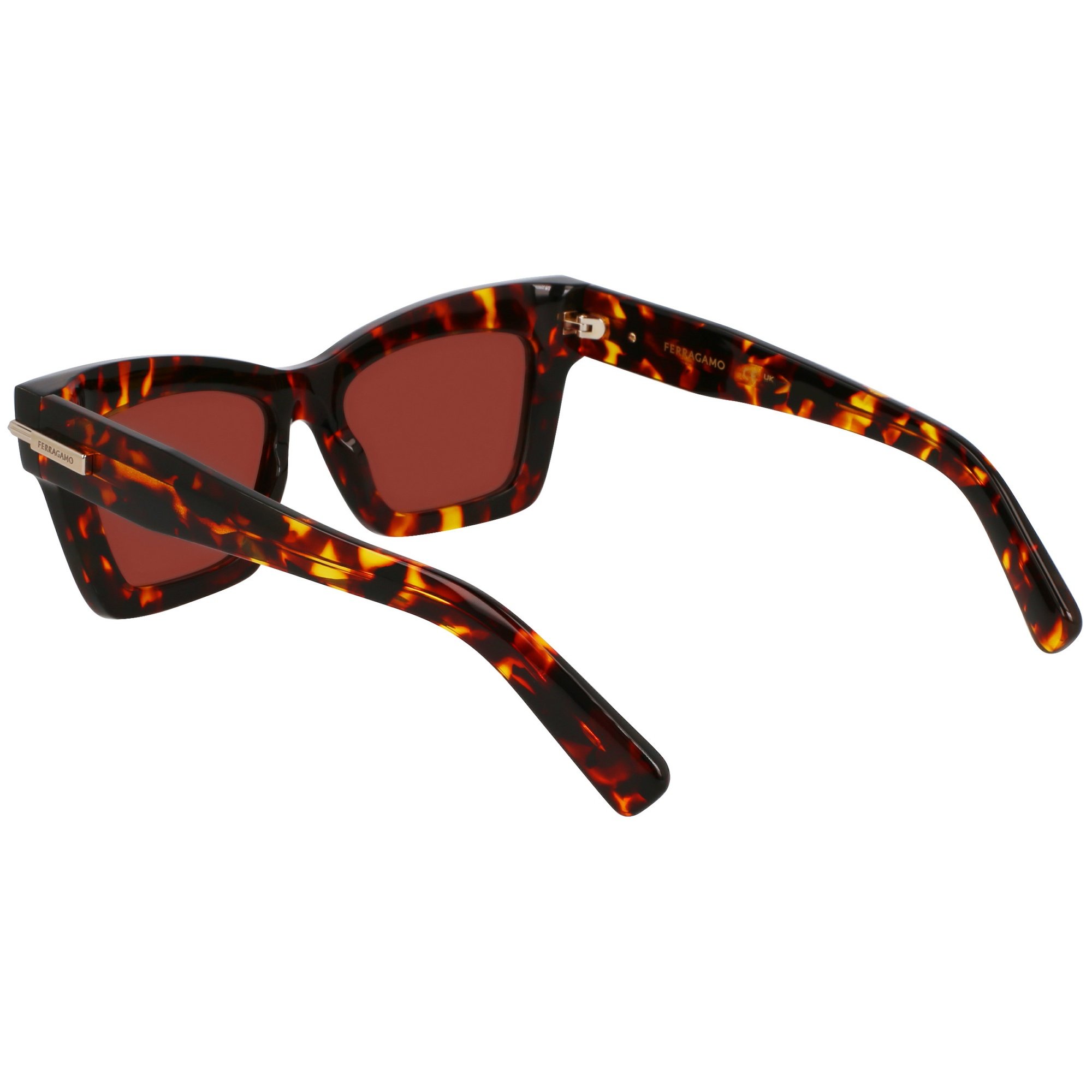 Óculos de Sol Ferragamo SF2031S 242 - Marrom Tortoise 52 Marrom 4