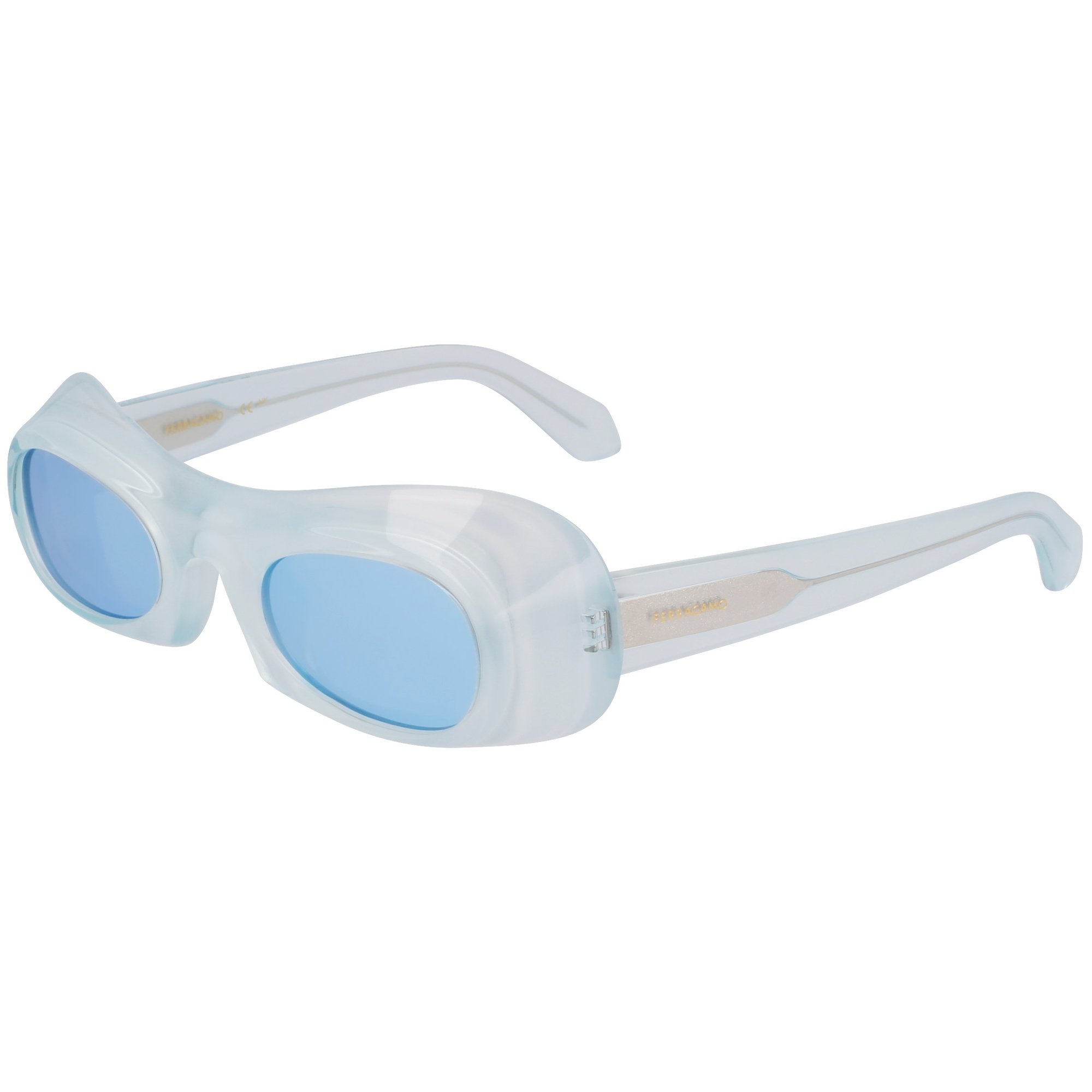 Óculos de Sol Ferragamo SF2030S 451 - Azul Cristal 51 Azul 10