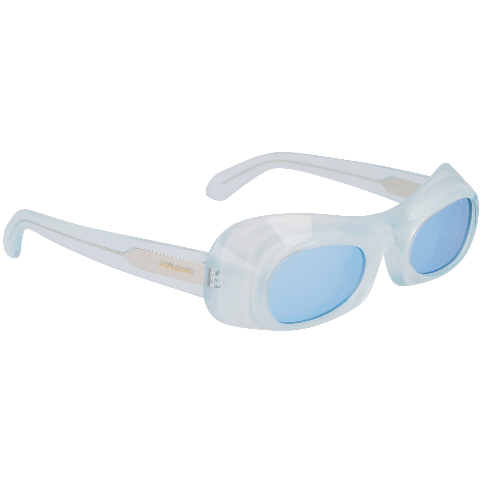 Óculos de Sol Ferragamo SF2030S 451 - Azul Cristal 51 Azul 8