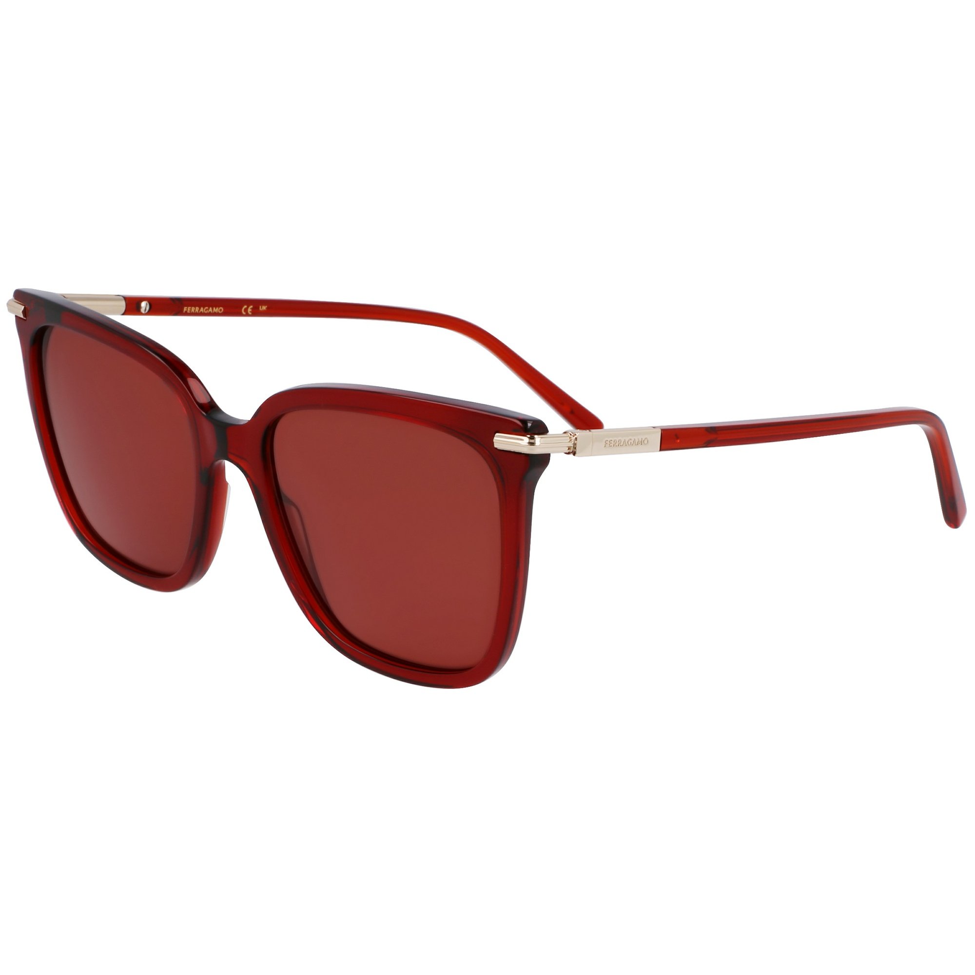 Óculos de Sol Ferragamo SF2037S 616 - Vermelho 56 Vermelho 4