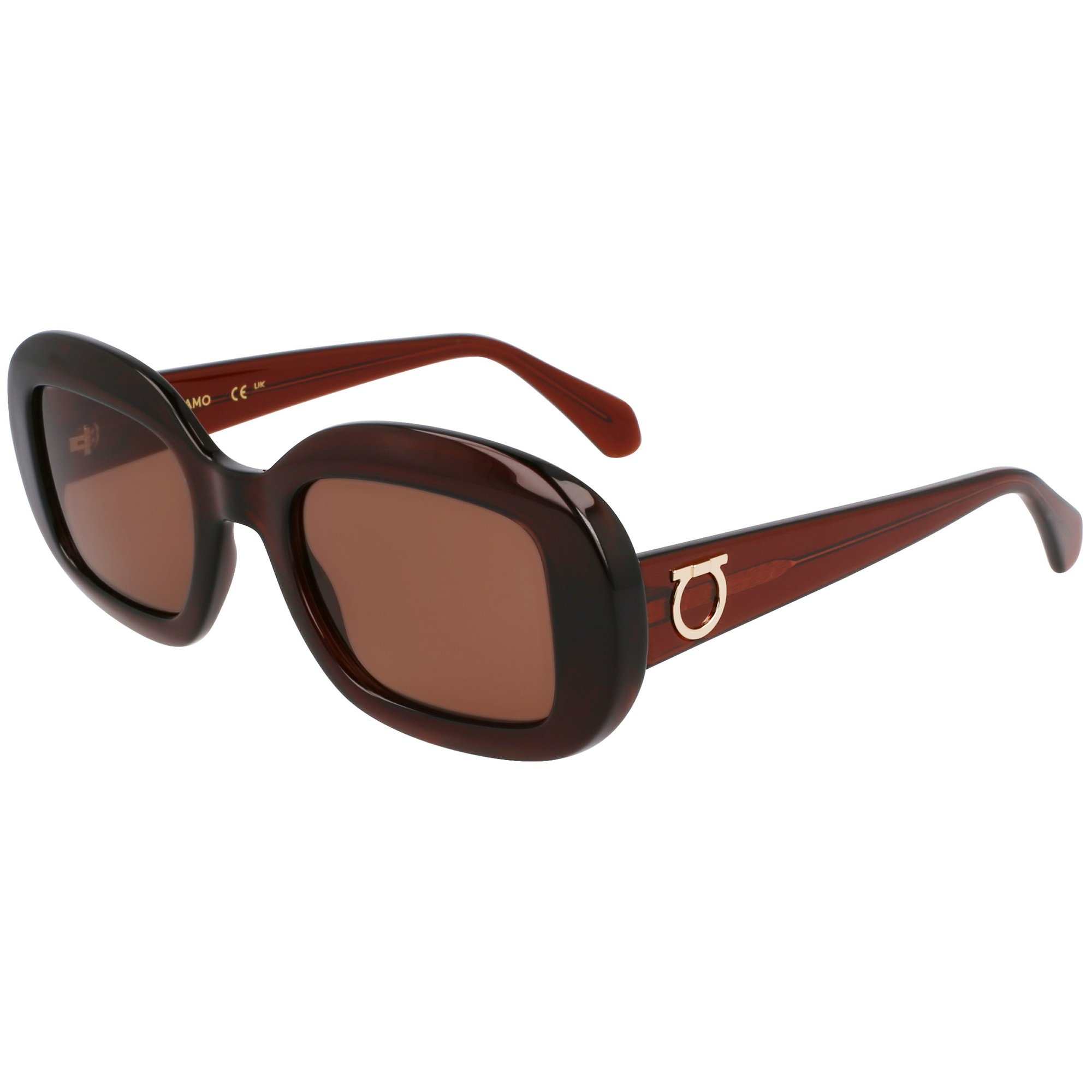 Óculos de Sol Ferragamo SF2038SE 232 - Marrom 51