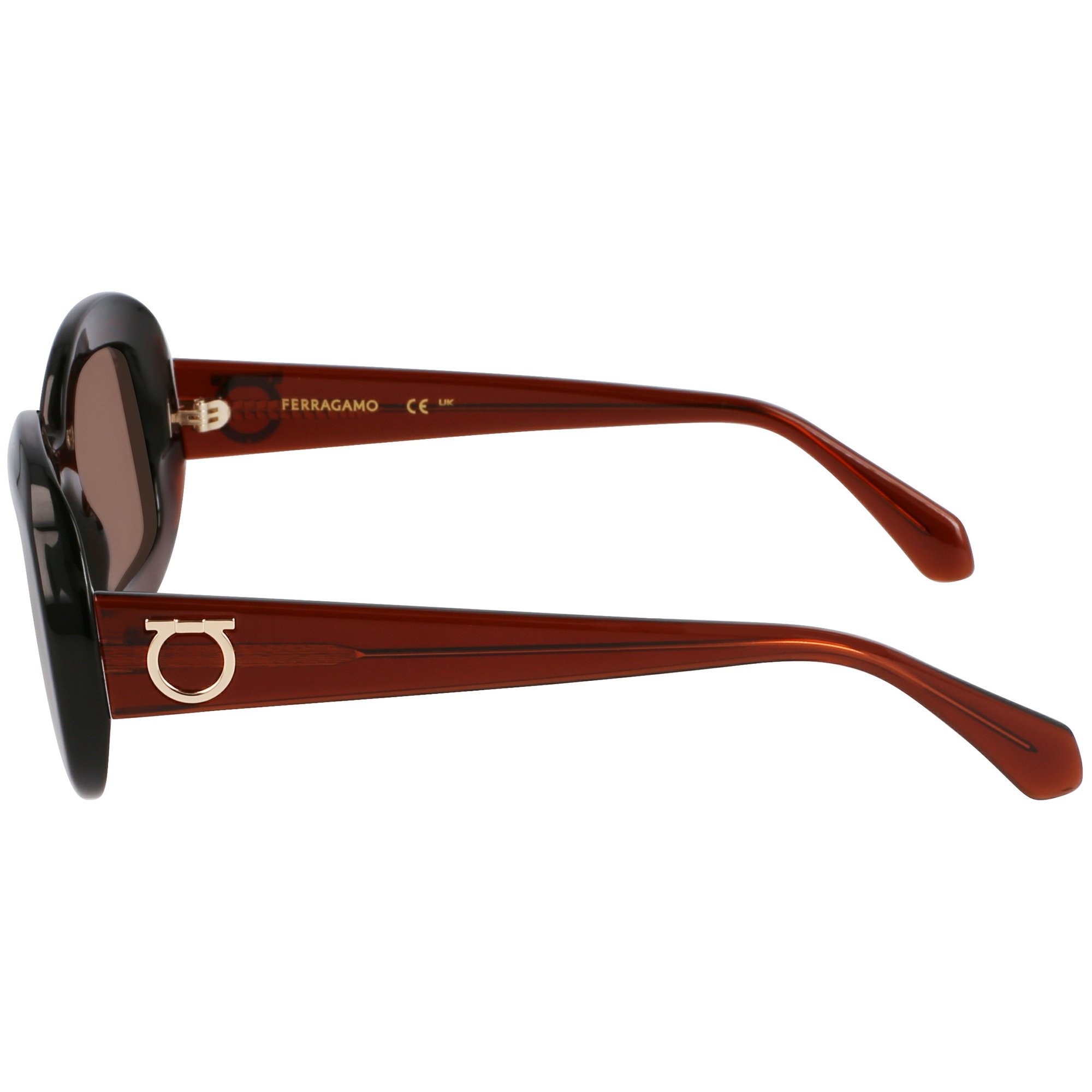 Óculos de Sol Ferragamo SF2038SE 232 - Marrom 51 Marrom 3