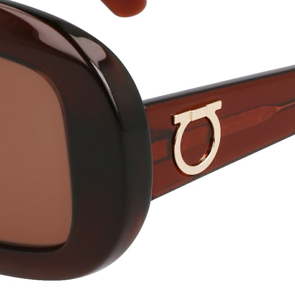 Óculos de Sol Ferragamo SF2038SE 232 - Marrom 51 Marrom 8