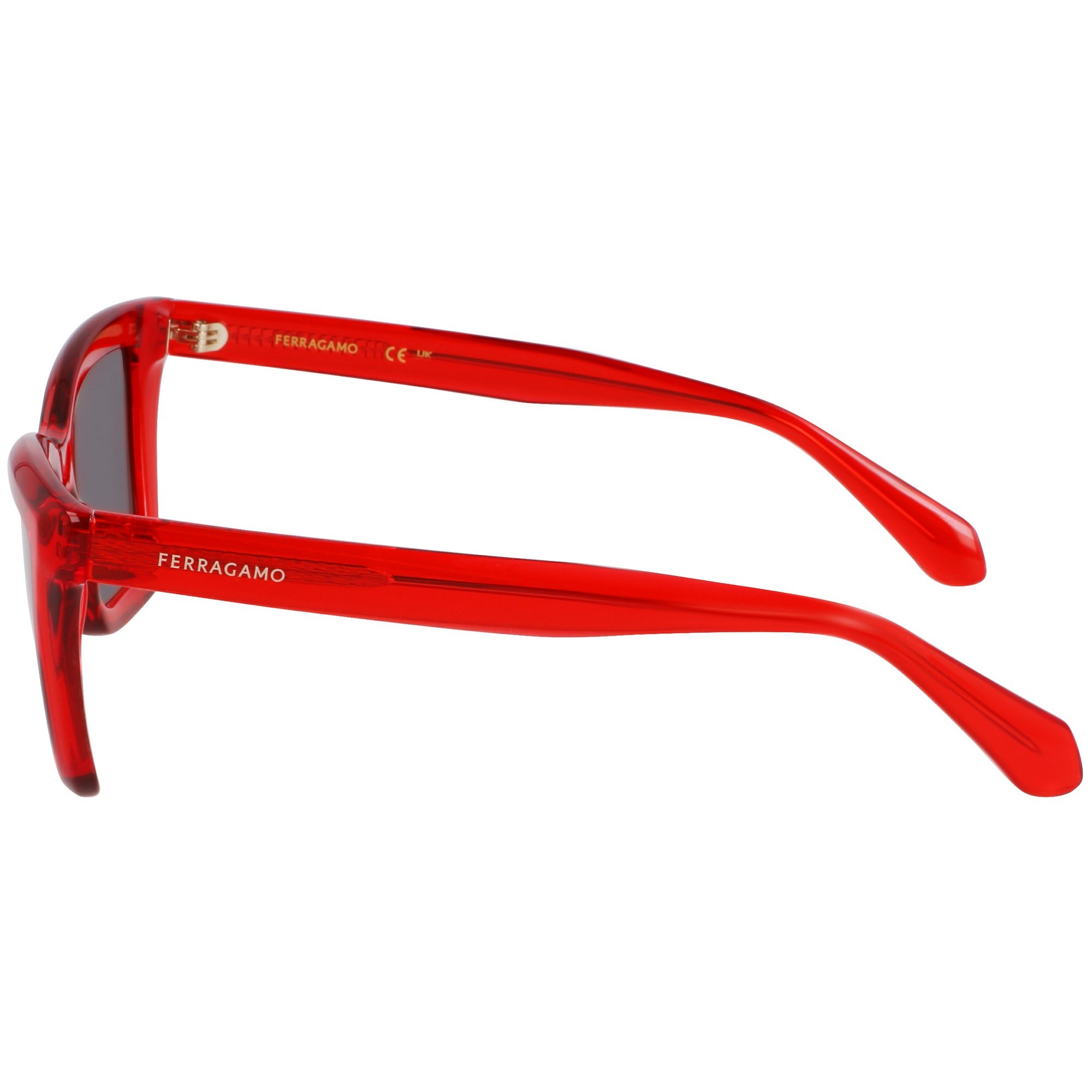 Óculos de Sol Ferragamo SF2039SE 616 - Vermelho Cristal 53 Vermelho 3