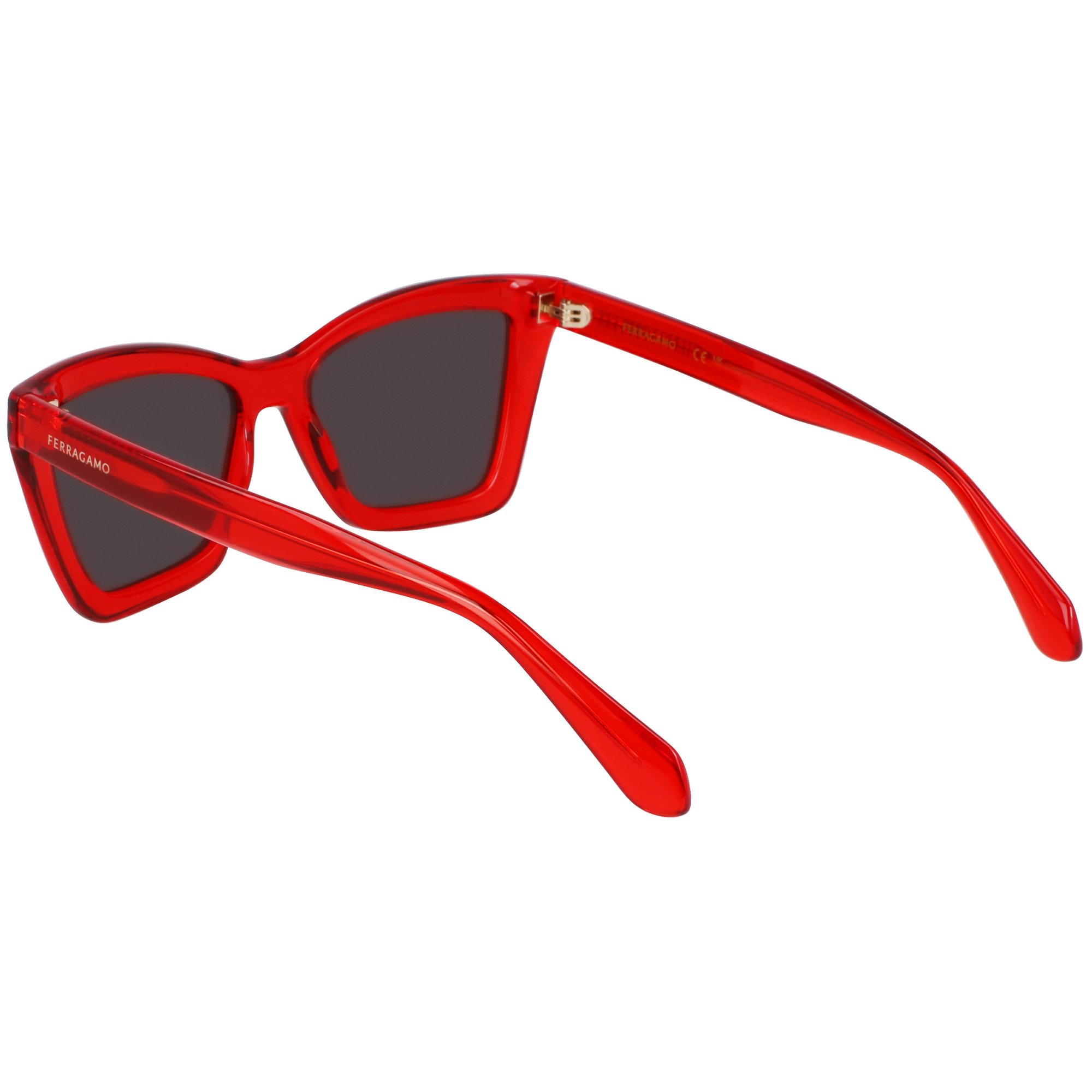 Óculos de Sol Ferragamo SF2039SE 616 - Vermelho Cristal 53 Vermelho 4