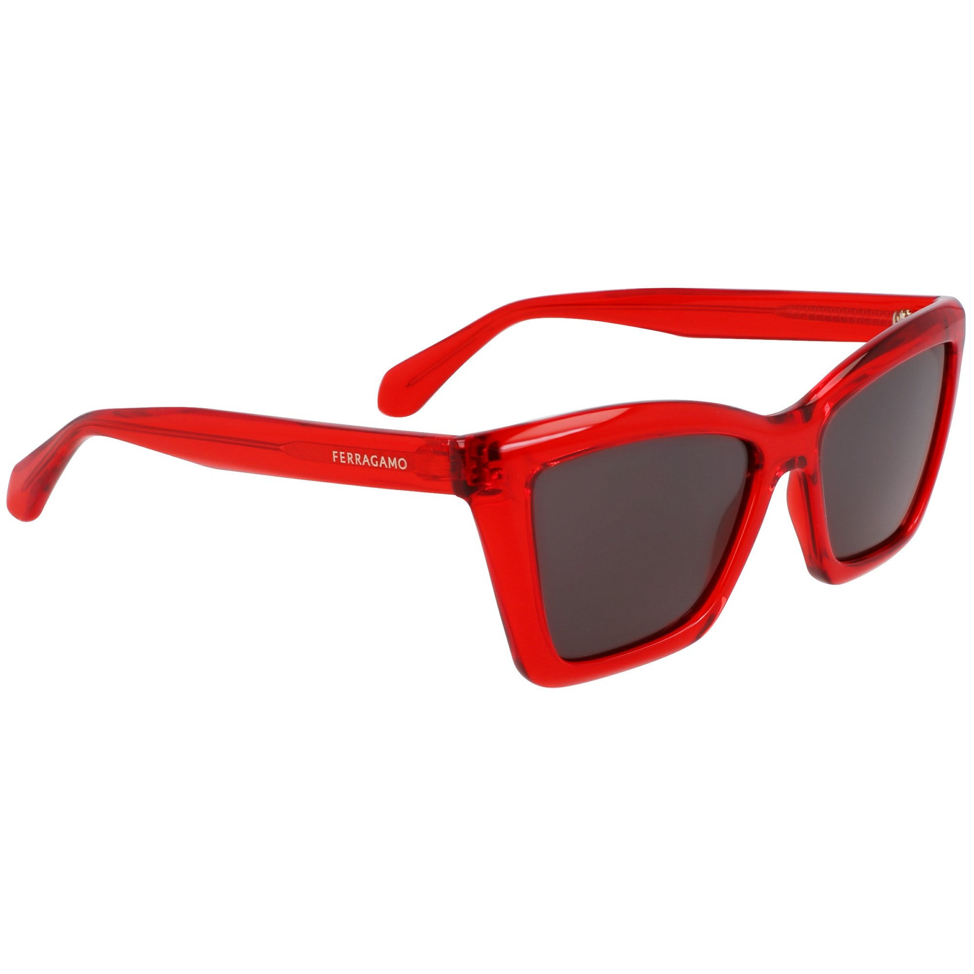 Óculos de Sol Ferragamo SF2039SE 616 - Vermelho Cristal 53 Vermelho 9