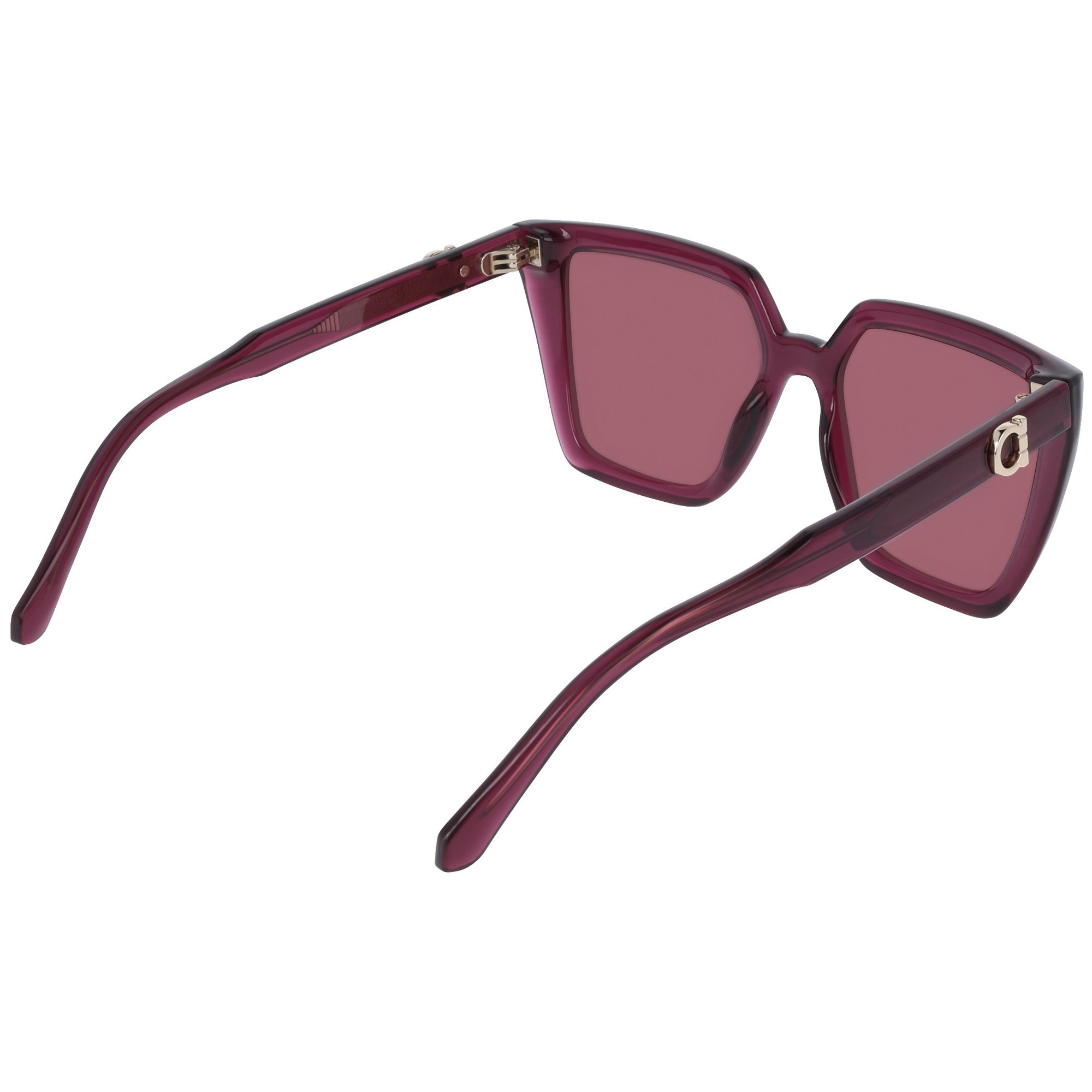 Óculos de Sol Ferragamo SF2058SE 612 - Vermelho Burgundy Cristal 54 Vermelho 6