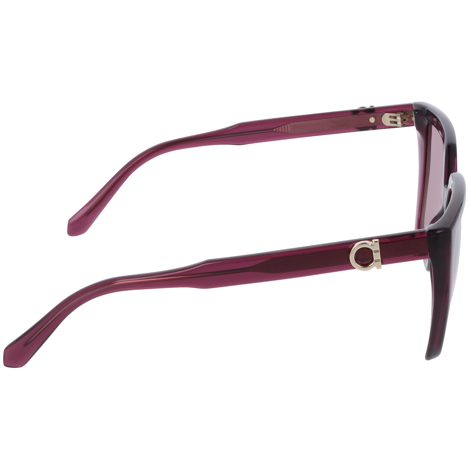 Óculos de Sol Ferragamo SF2058SE 612 - Vermelho Burgundy Cristal 54 Vermelho 7
