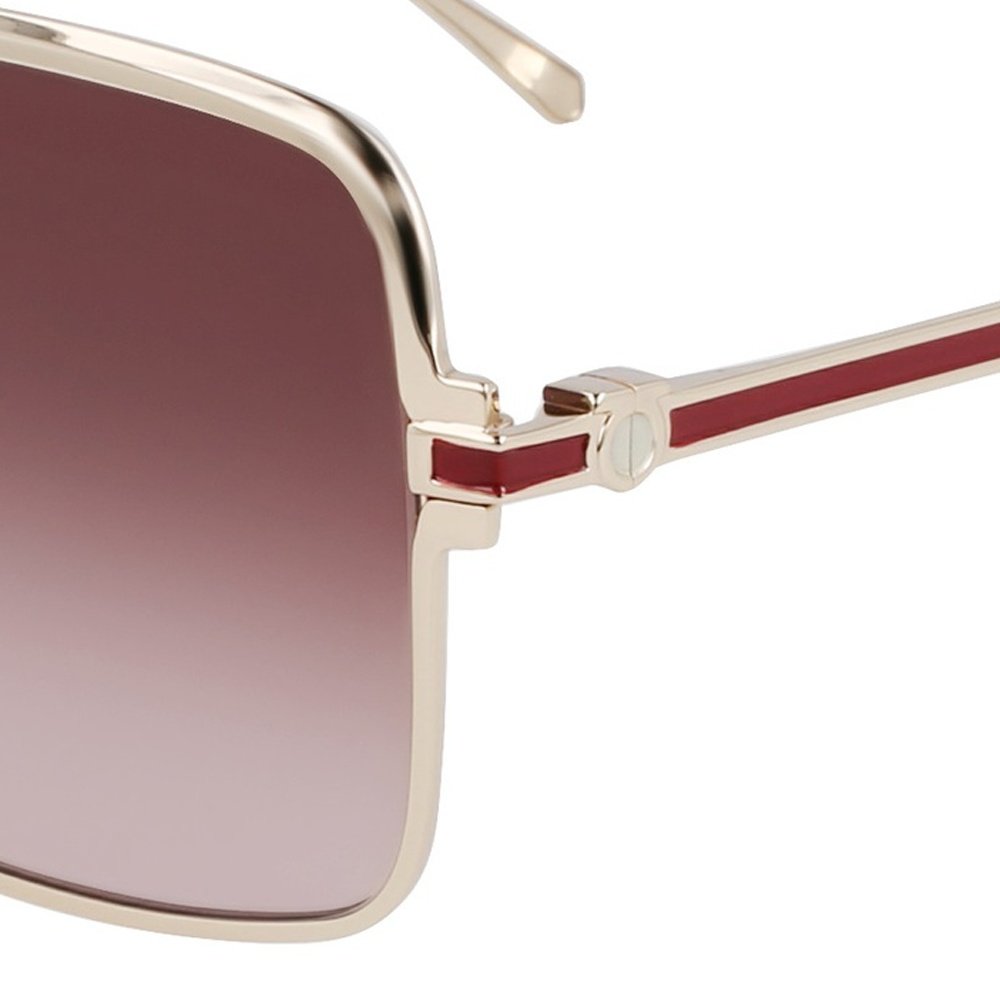 Óculos de Sol Ferragamo SF317S 745 - Dourado 57 Dourado 8
