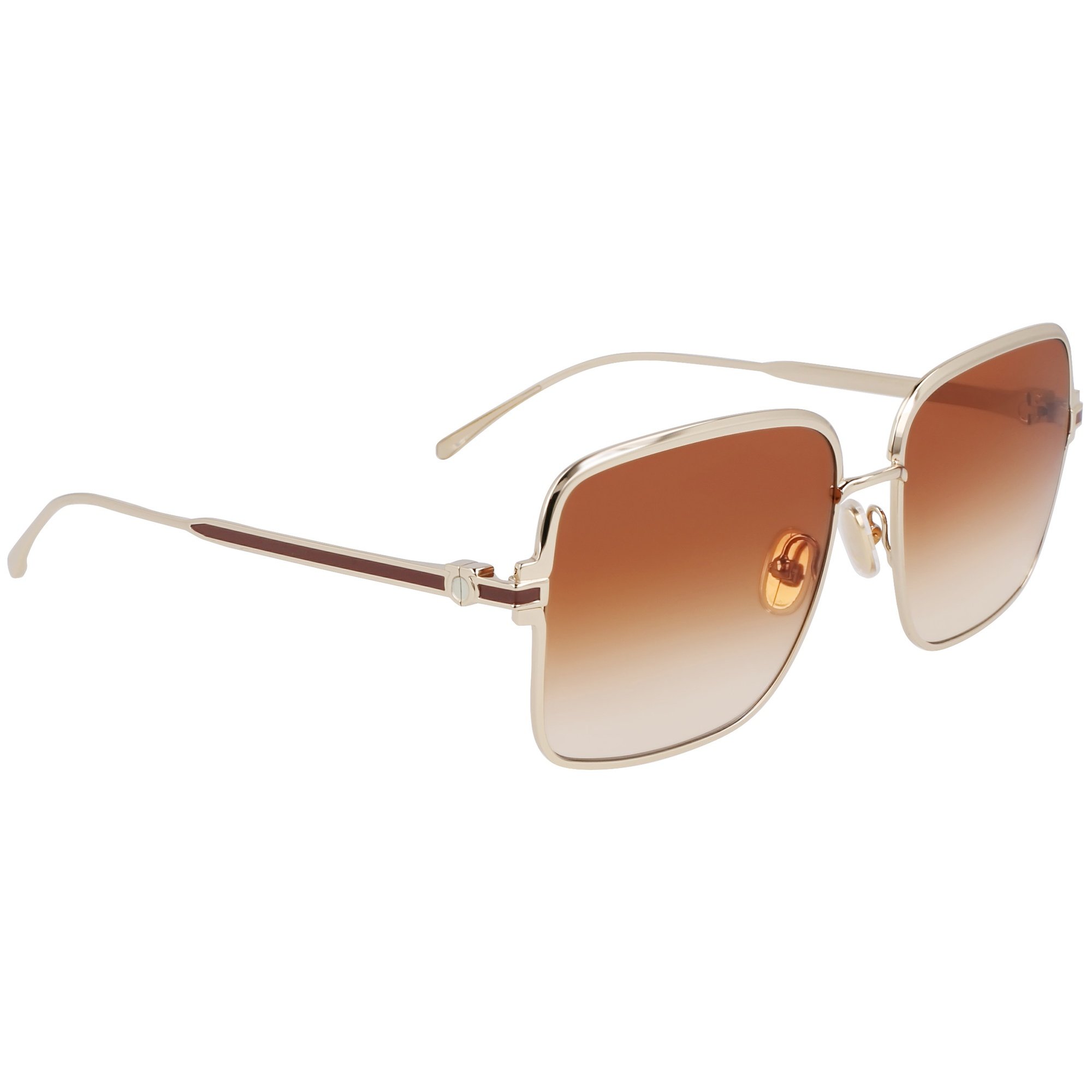 Óculos de Sol Ferragamo SF317S 704 - Dourado 57 Dourado 9